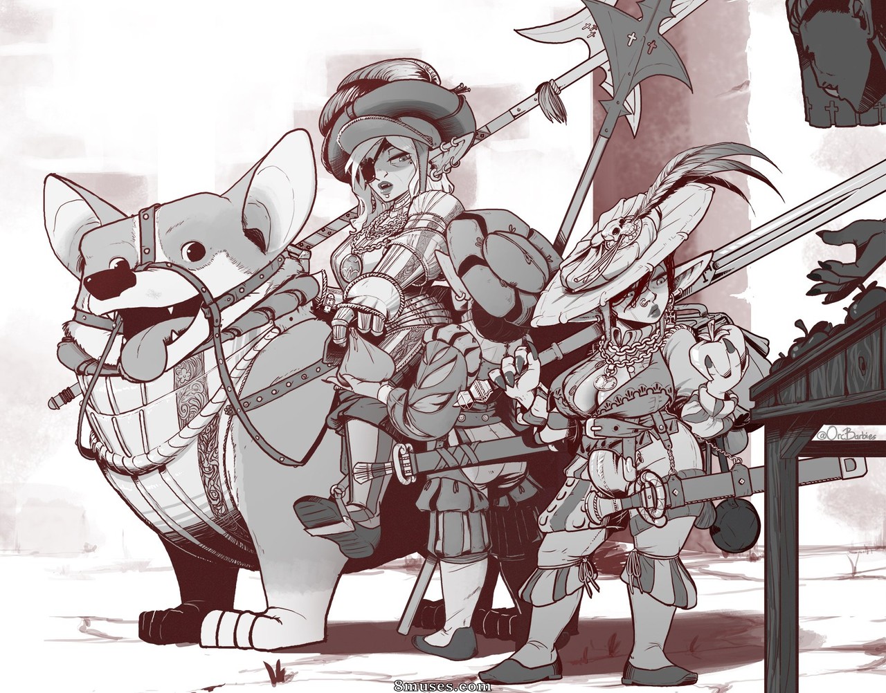 Orcbarbies - Tusk Love - Page 67