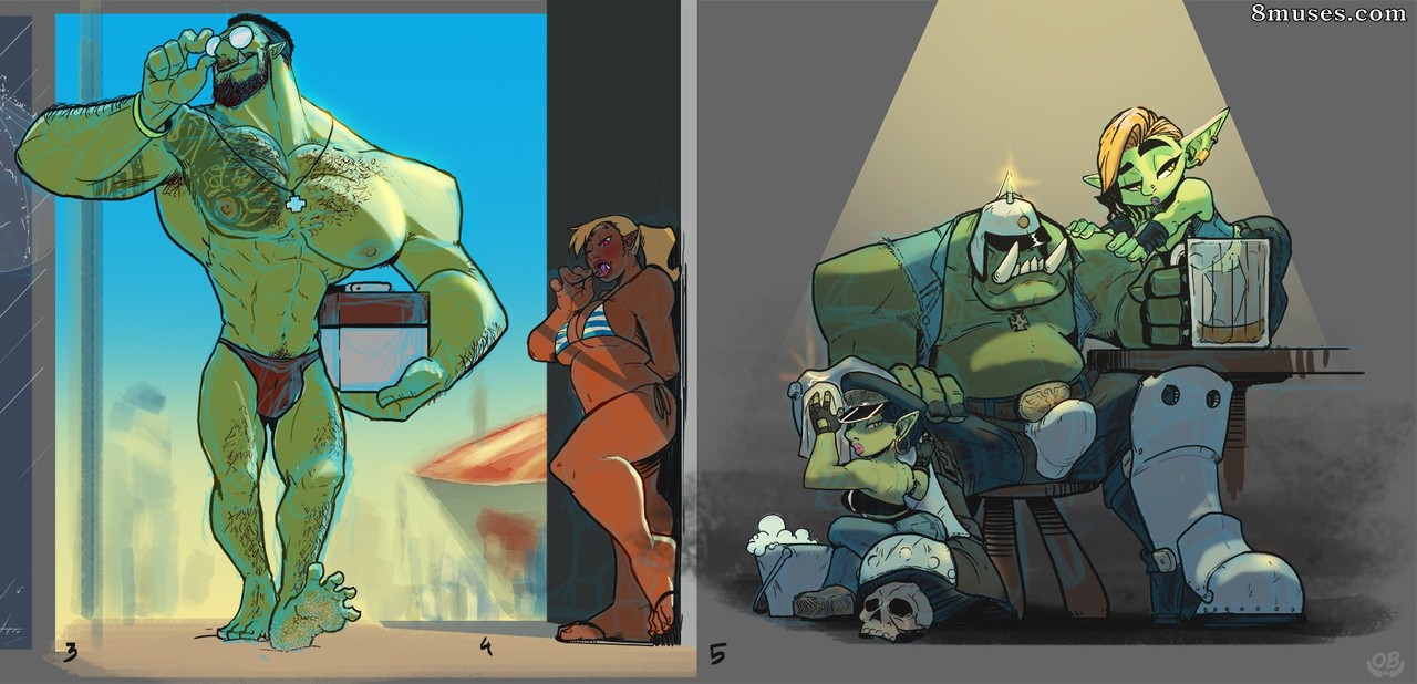 Orcbarbies - Tusk Love - Page 43