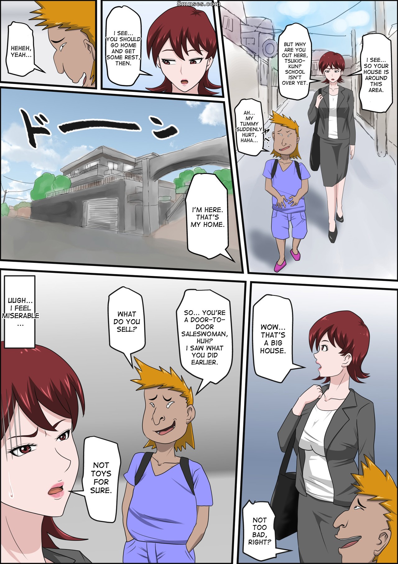 L'histoire de moi qui dors avec l'ami de mon fils pour garder mon emploi - Numéro 1 - Page 13