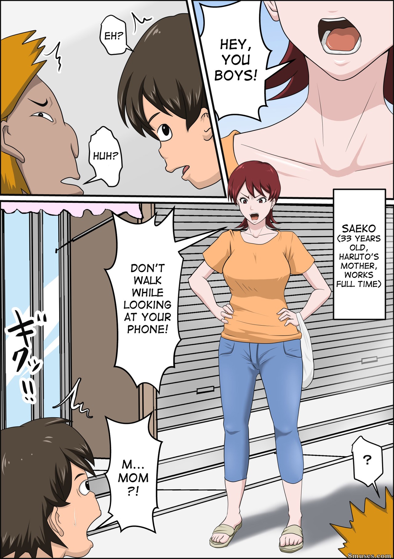 Page 3 | Hentai-and-Manga-English/Almarosso/The-Story -of-Me-Sleeping-My-Sons-Friend-to-Keep-My-Job/Issue-1 | 8muses - Sex Comics