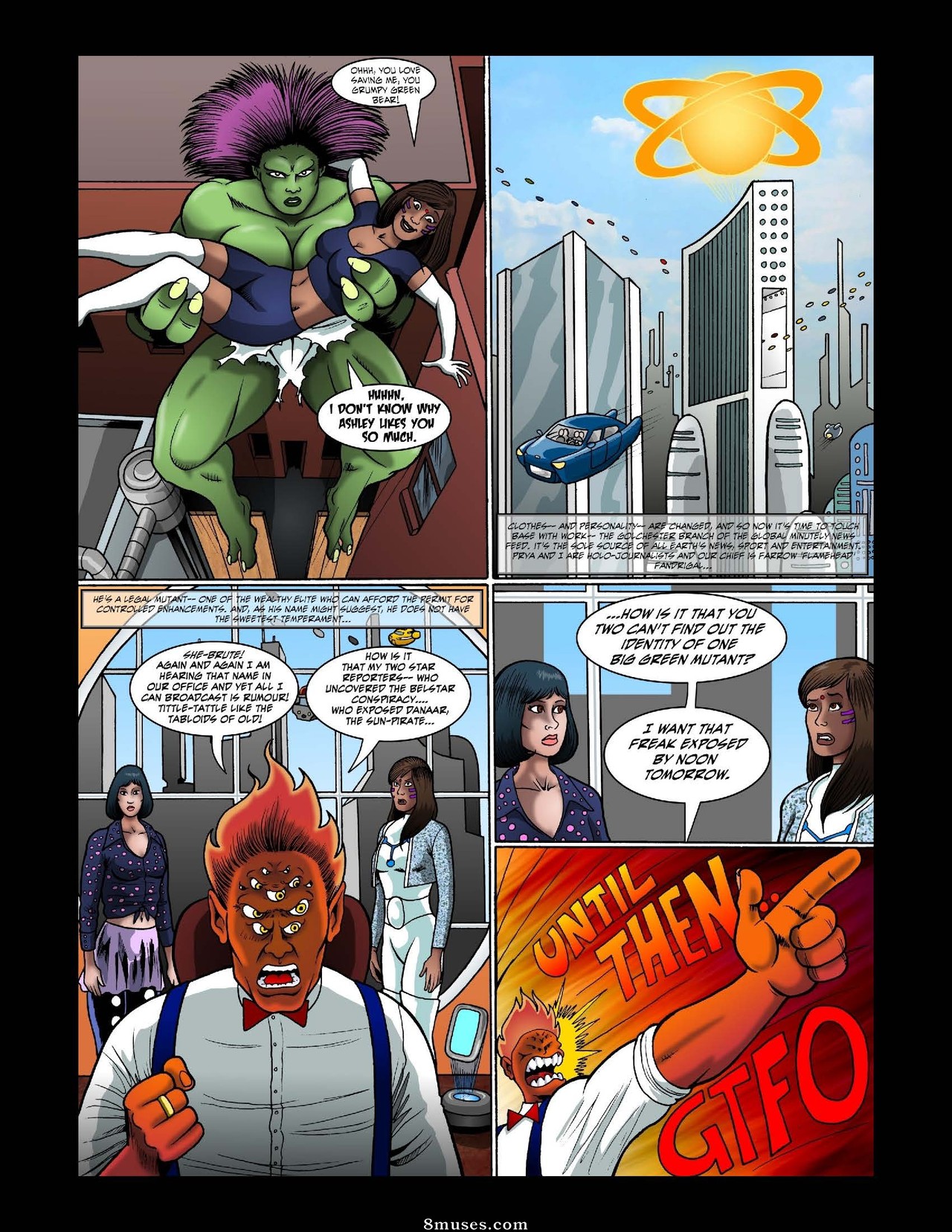 Manic Comics - She-Brute 2099 - Página 7