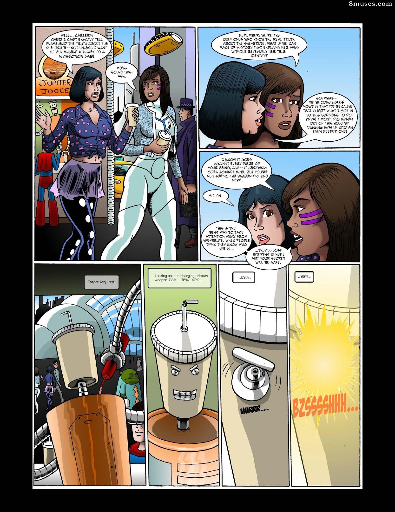 Manic Comics - She-Brute 2099 - Page 8