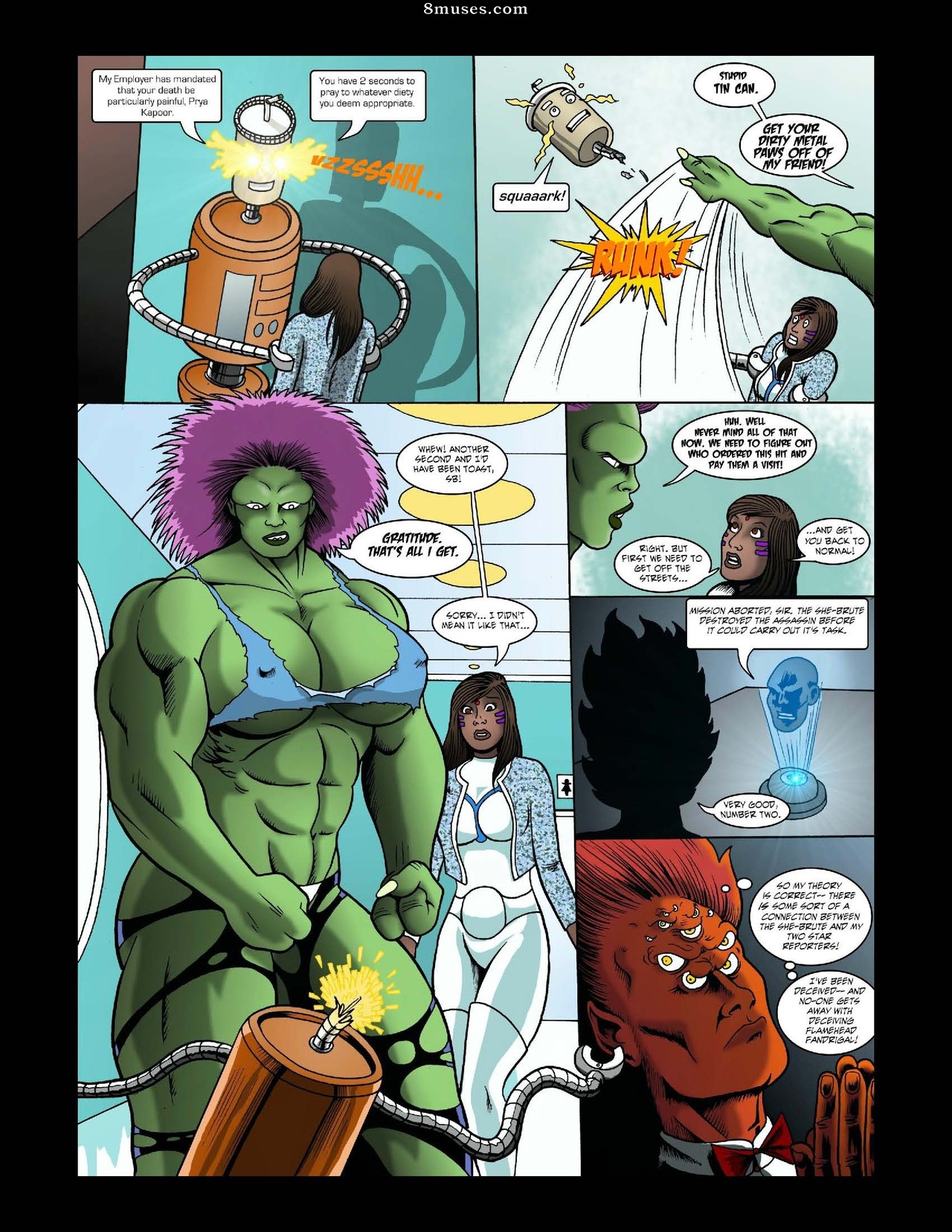 Manic Comics - She-Brute 2099 - Página 11