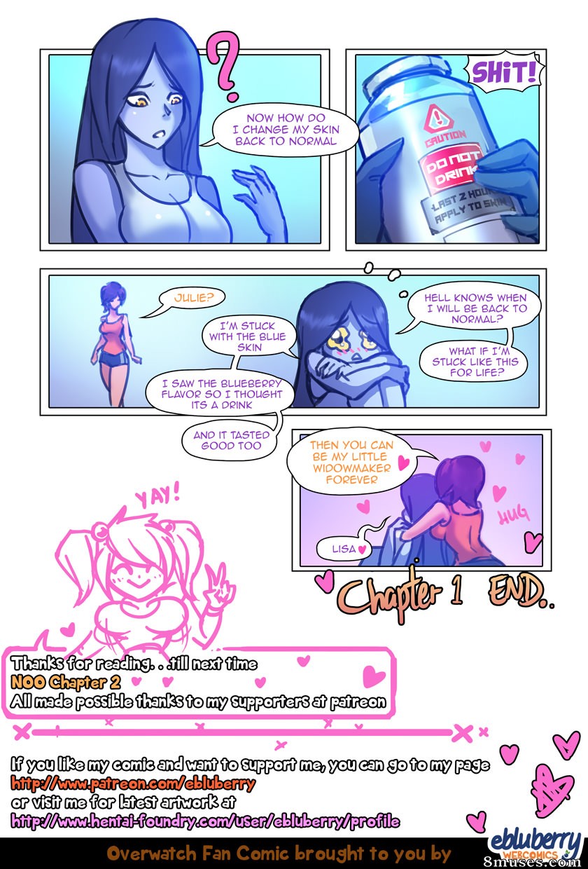 eBluberry Comics - Not Overwatch Overcosplay - Page 20