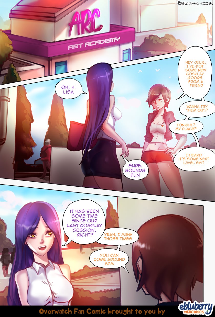 eBluberry Comics - Não é sobrewatch overcosplay - Página 2