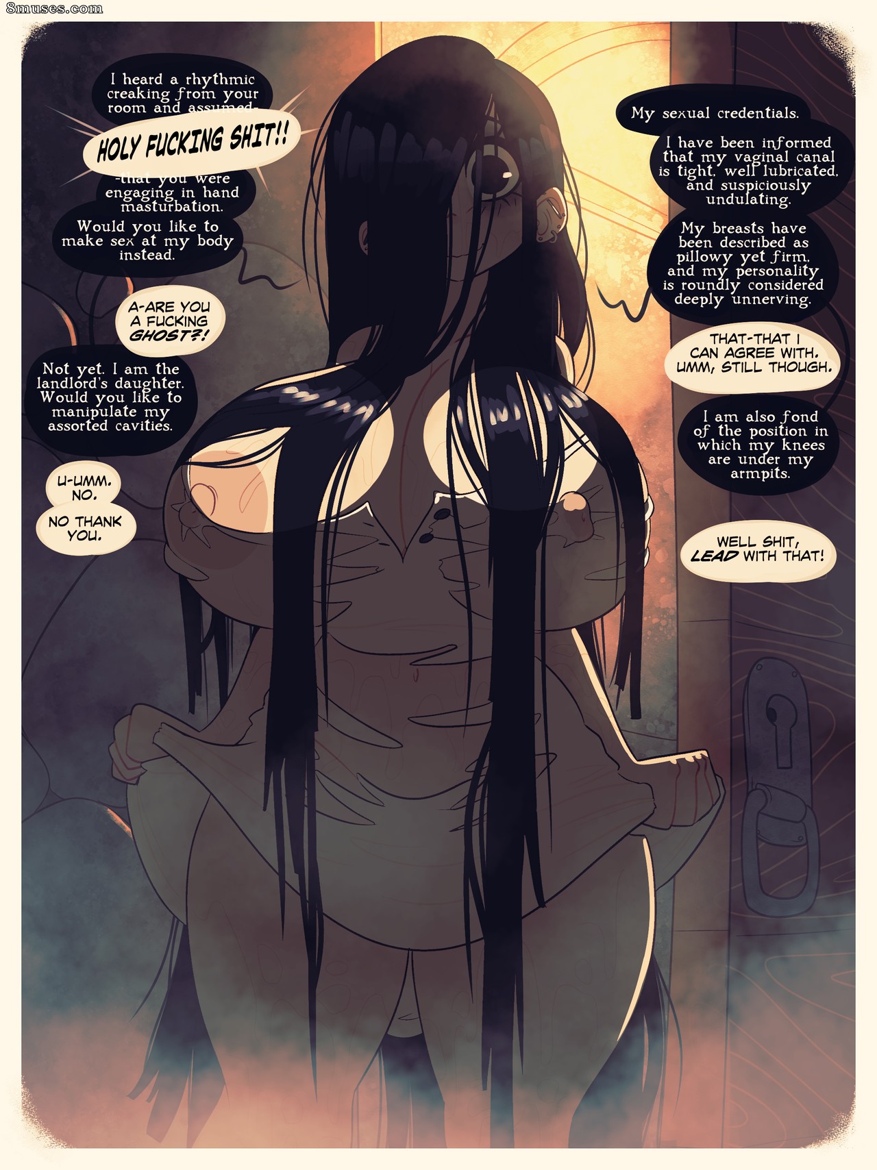 ChimneySpeak Comics - Spooki - La hija del casero - Página 1