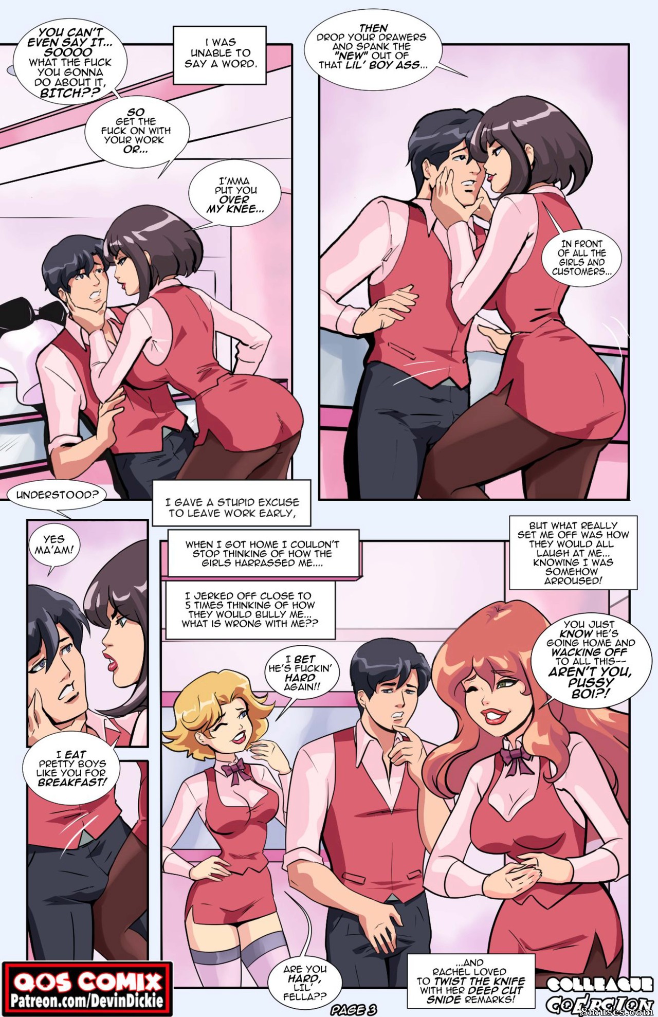 Devin Dickie Comics - Coerção de colega de trabalho - Página 4