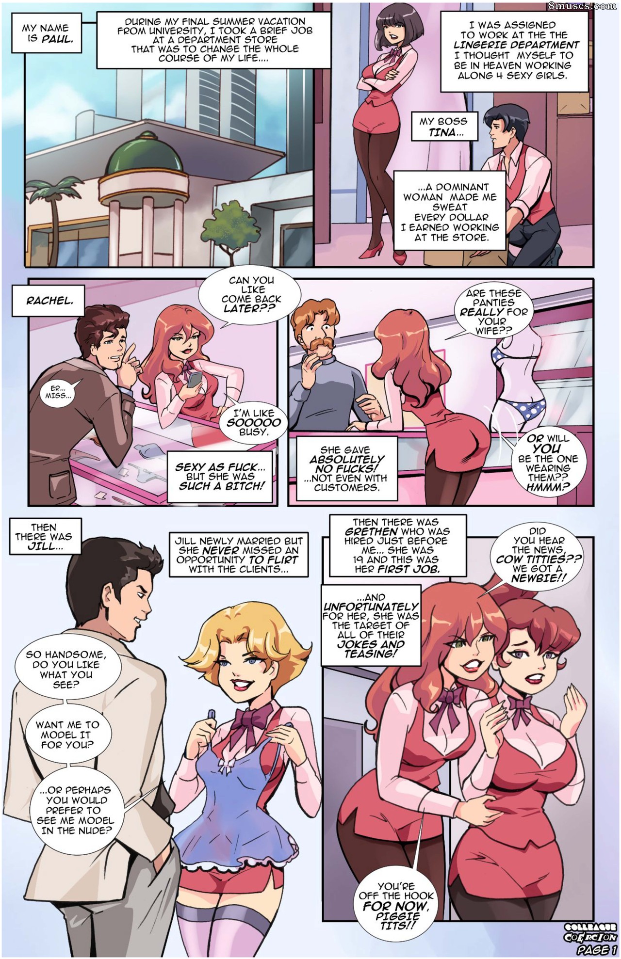 Devin Dickie Comics - Colleague Coercion - Page 2