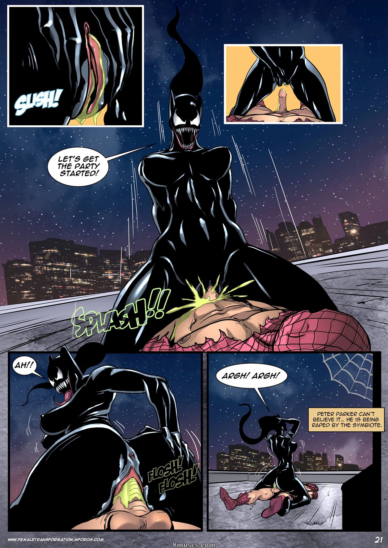 Locofuria Comics - Ultimate Symbiote - Page 24