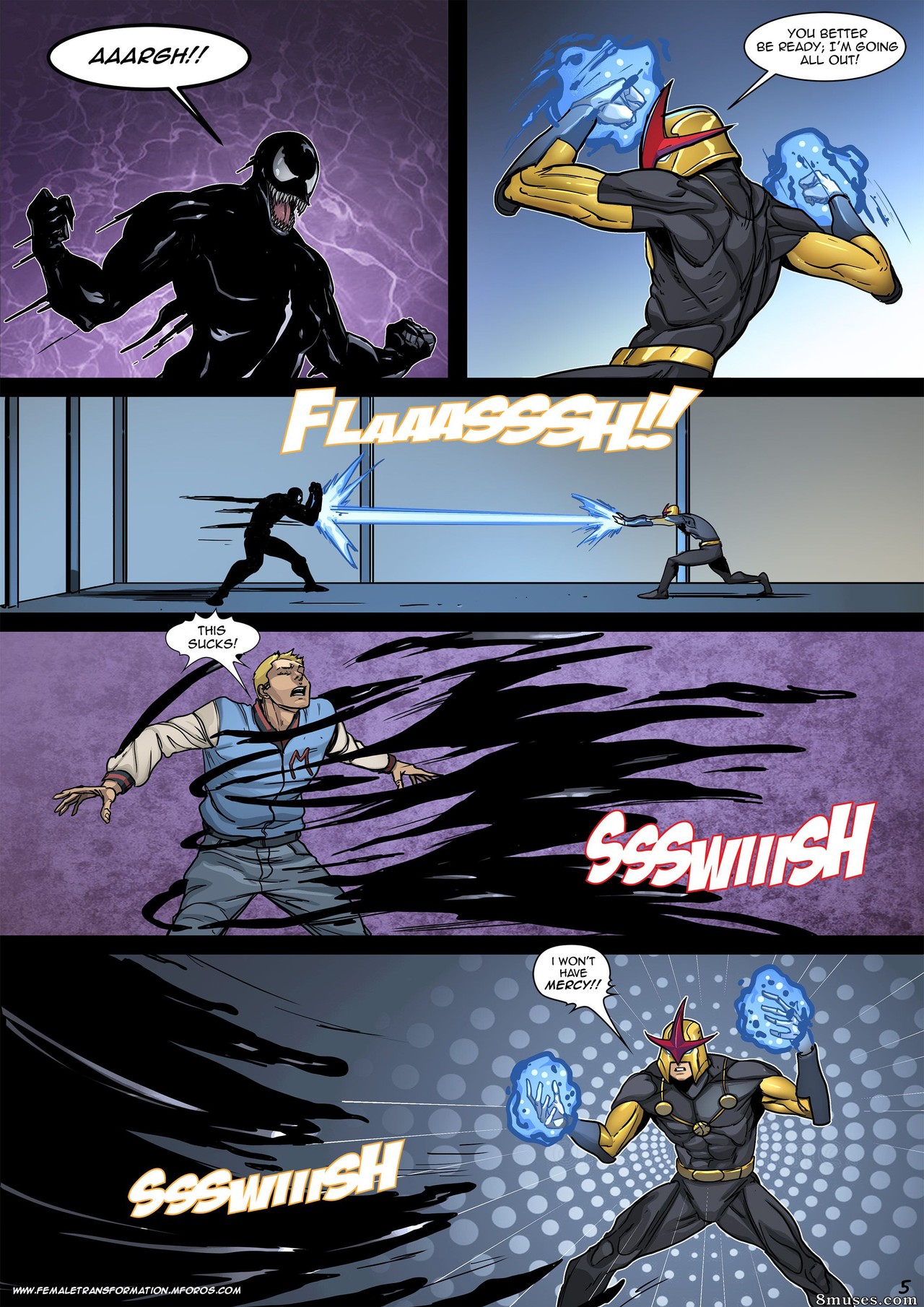 Locofuria Comics - Ultimate Symbiote - Página 8