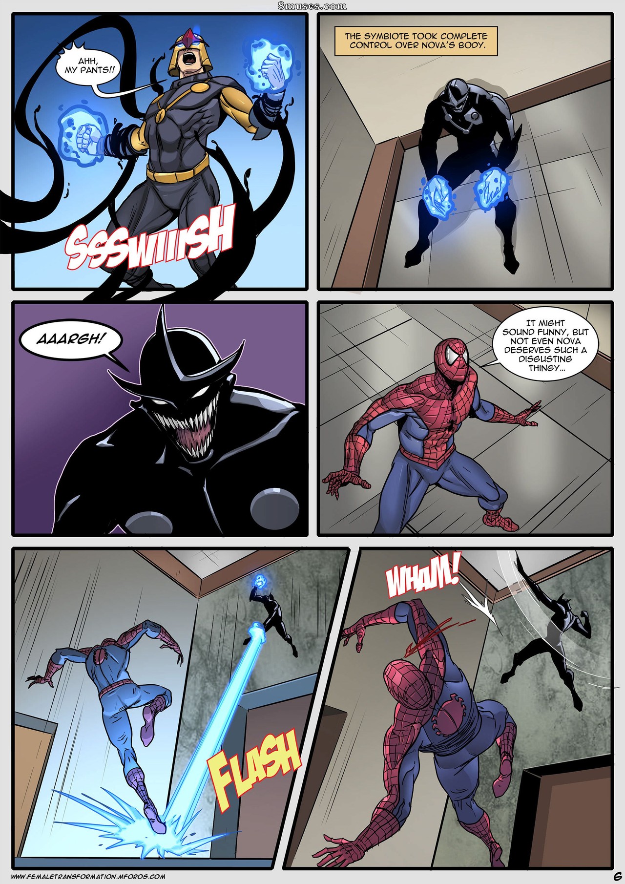 Locofuria Comics - Ultimate Symbiote - Página 9