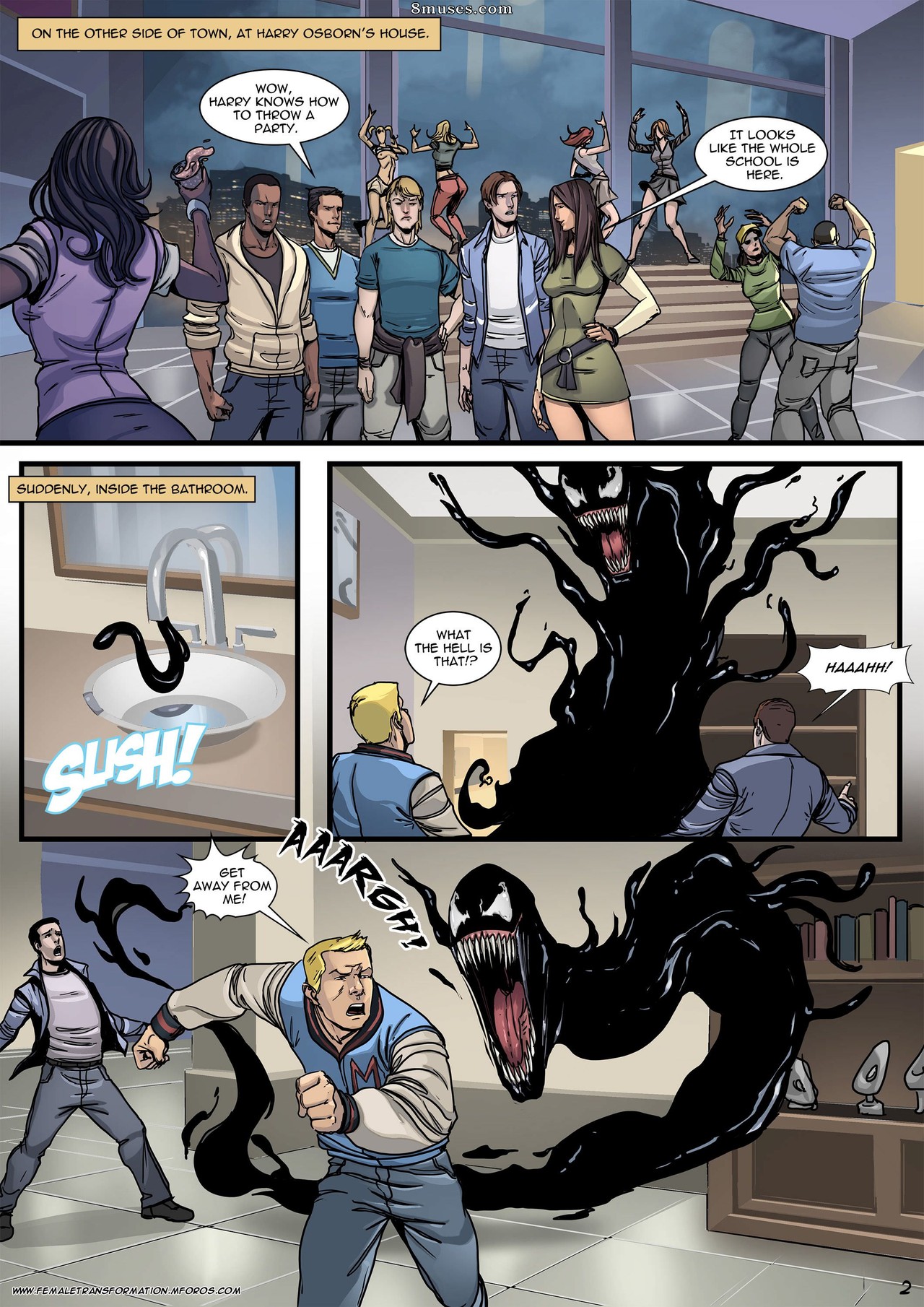 Locofuria Comics - Ultimate Symbiote - Página 5
