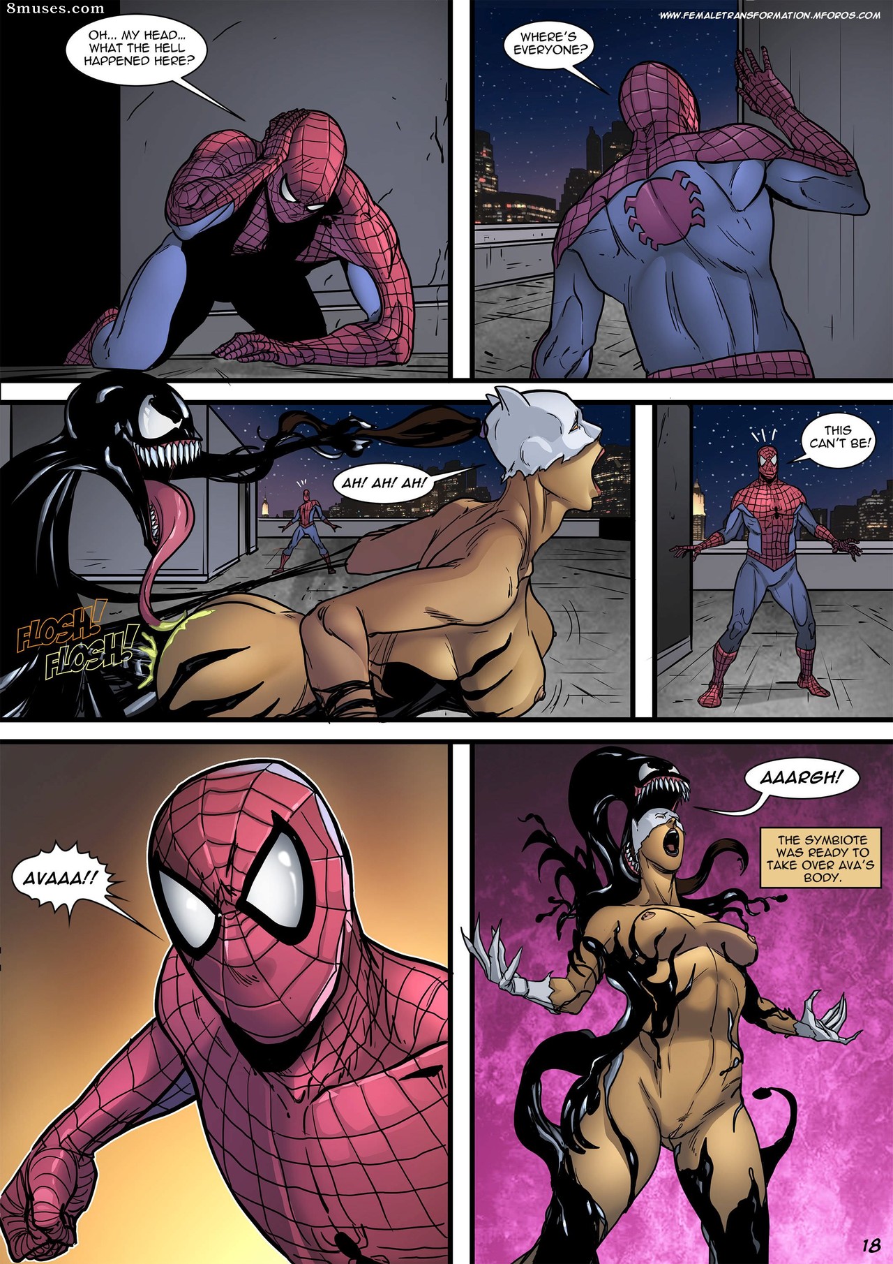 Locofuria Comics - Ultimate Symbiote - Page 21