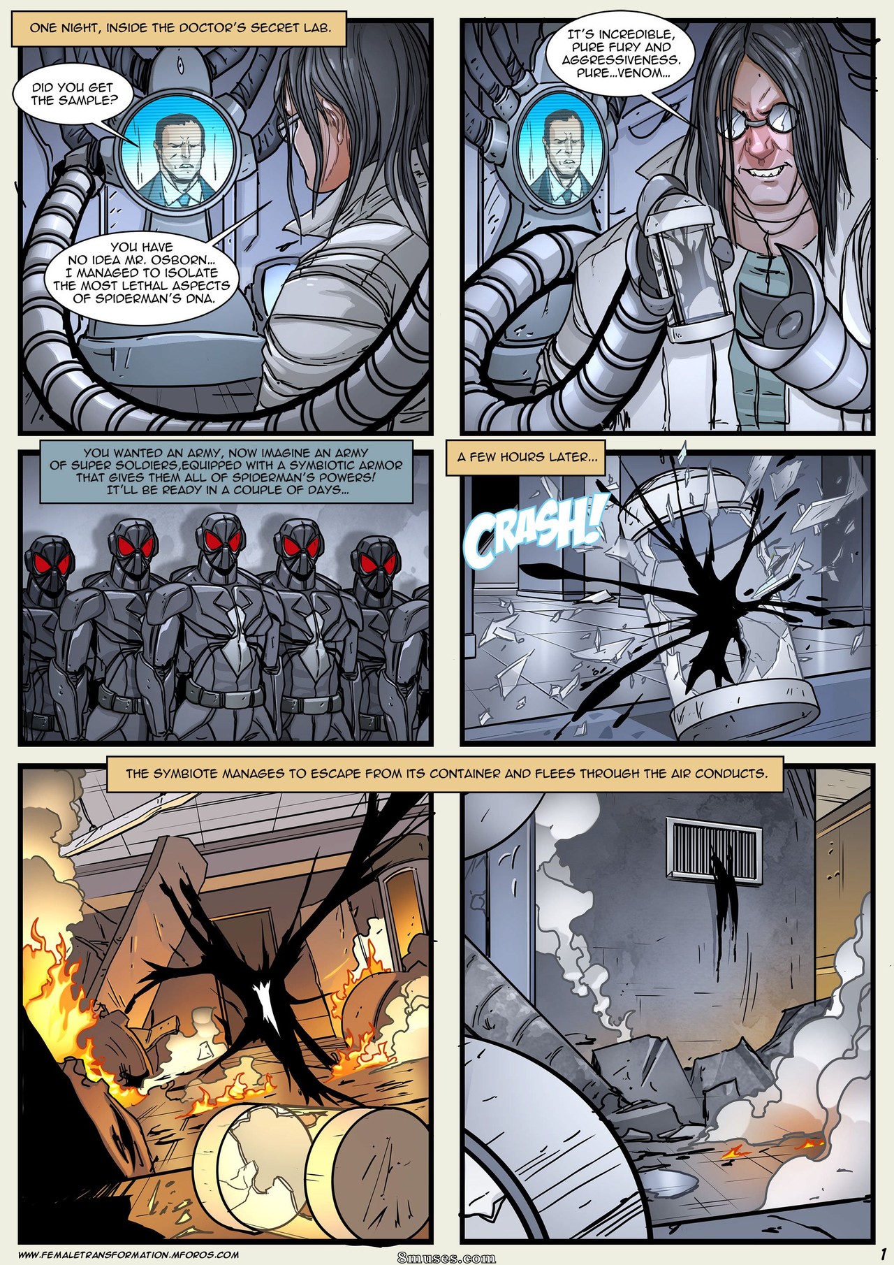 Locofuria Comics - Ultimate Symbiote - Página 4