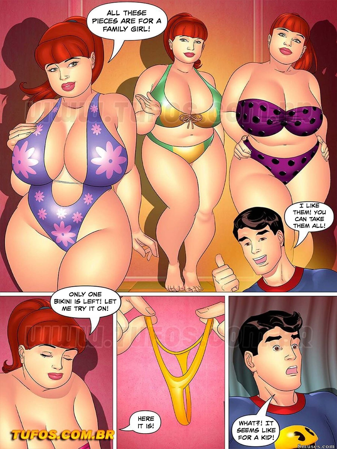 Tia, primas e cia - English - Issue 25 - A Micro Bikini - Page 9
