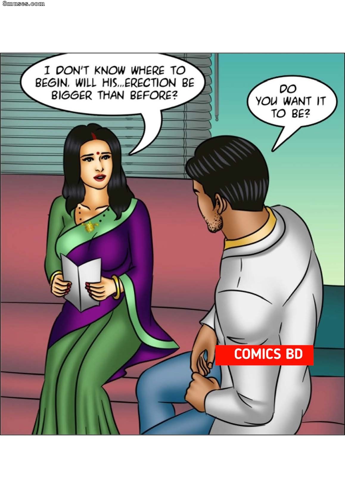 Kirtu.com Comics - Savita Bhabhi - Episode 148 - Little Blue Pill - Page 57