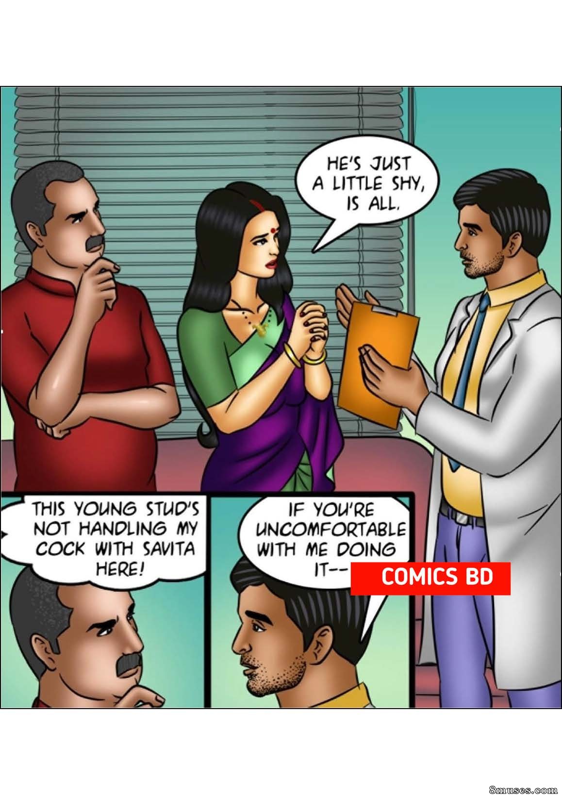 Kirtu.com Comics - Savita Bhabhi - Episode 148 - Little Blue Pill - Page 52