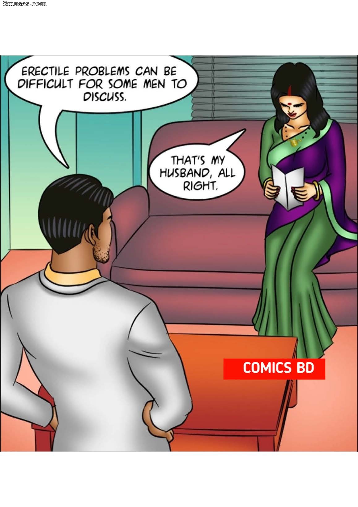 Kirtu.com Comics - Savita Bhabhi - Episode 148 - Little Blue Pill - Page 55