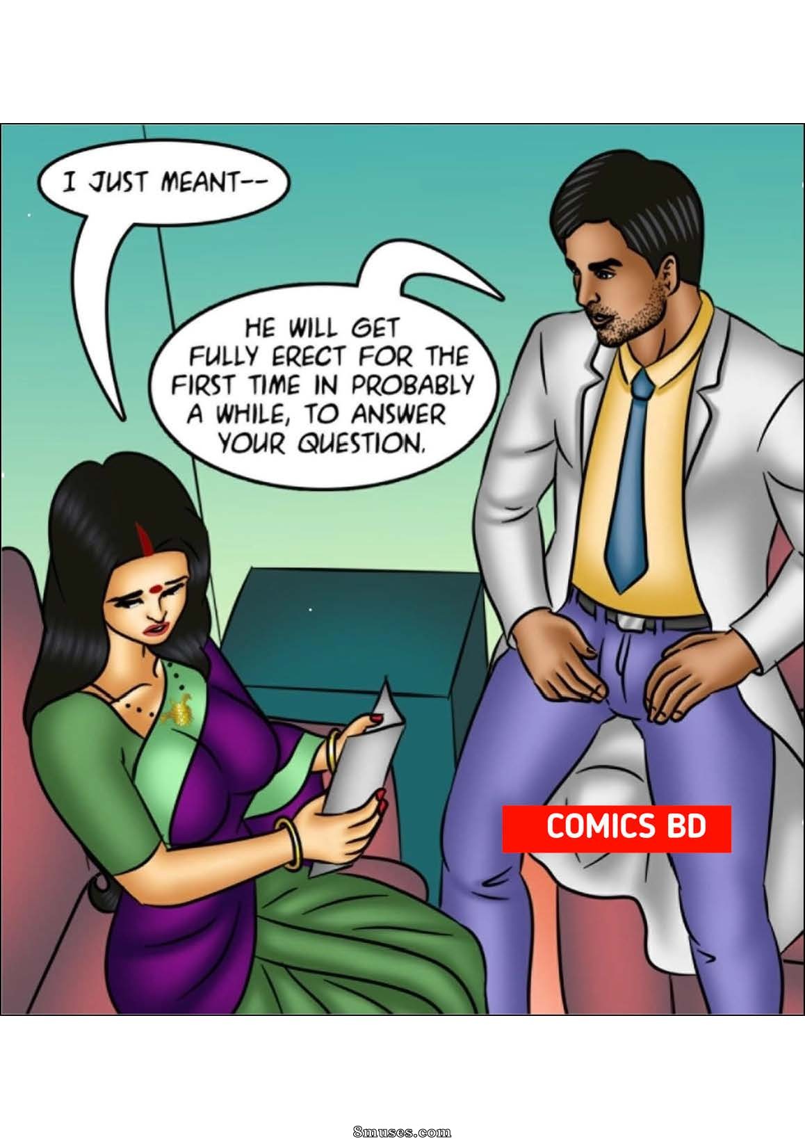 Kirtu.com Comics - Savita Bhabhi - Episode 148 - Little Blue Pill - Page 58