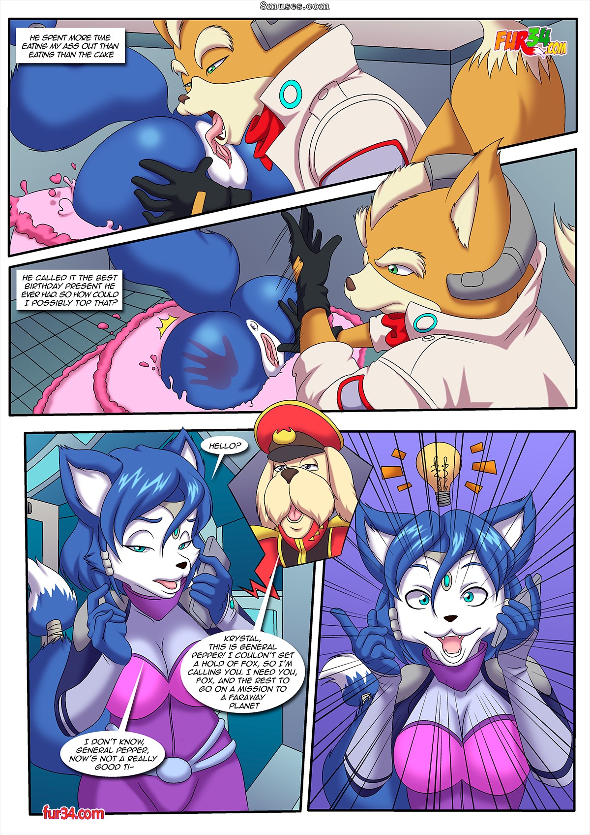 PalComix Comics - La mejor fiesta de cumpleaños de Fox - Página 3