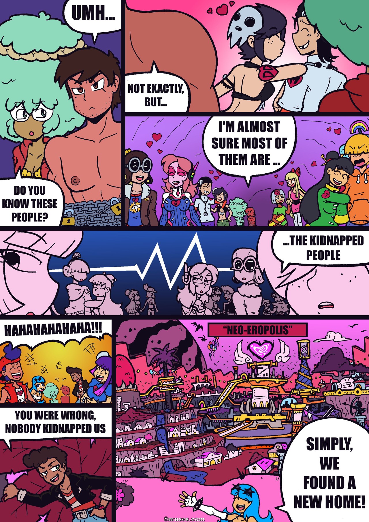 Malandra Parodias - Marco Harem Neverzone World - Page 64
