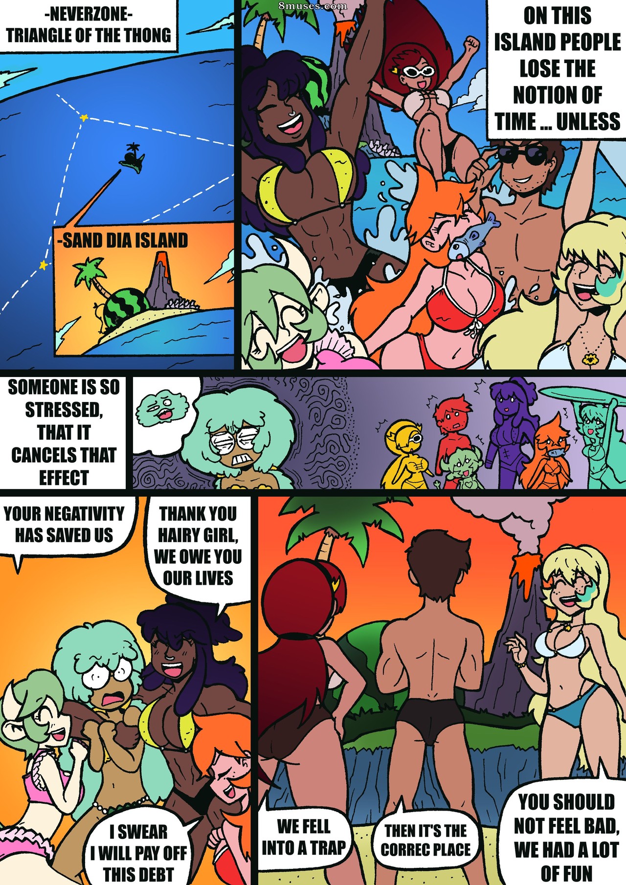 Malandra Parodias - Marco Harem Neverzone World - Page 61