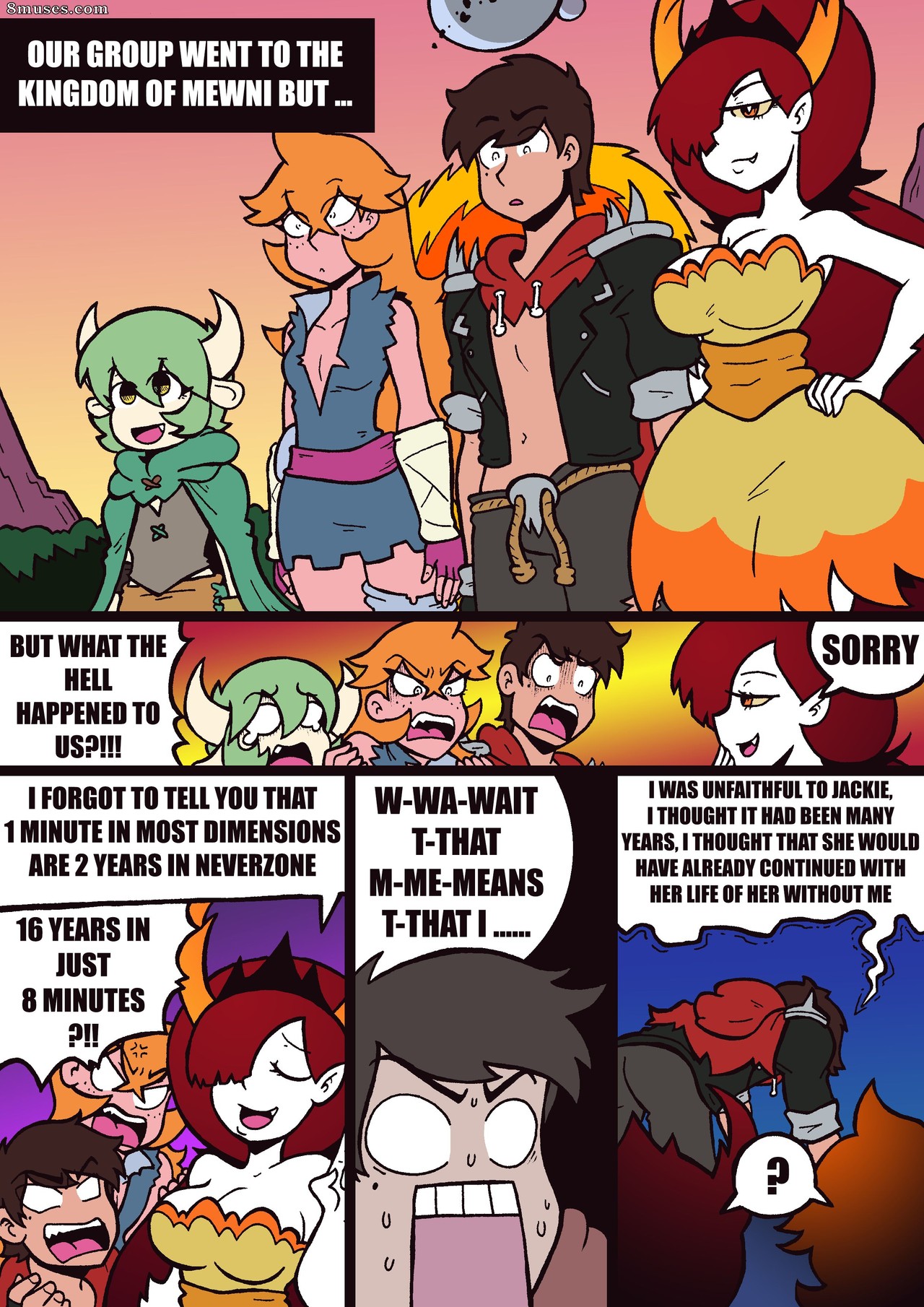 Malandra Parodias - Marco Harem Neverzone World - Page 28