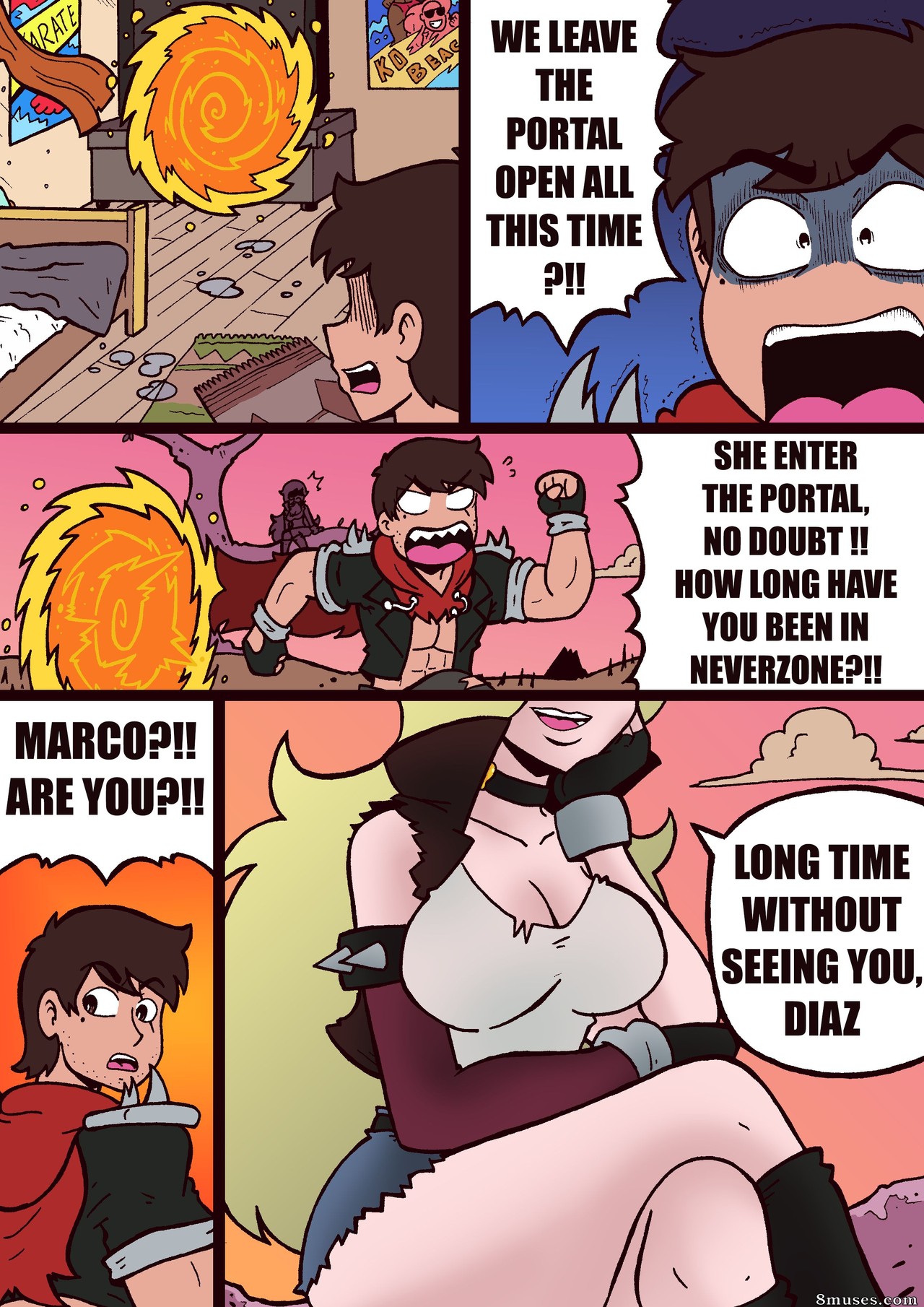 Malandra Parodias - Marco Harem Neverzone World - Page 34