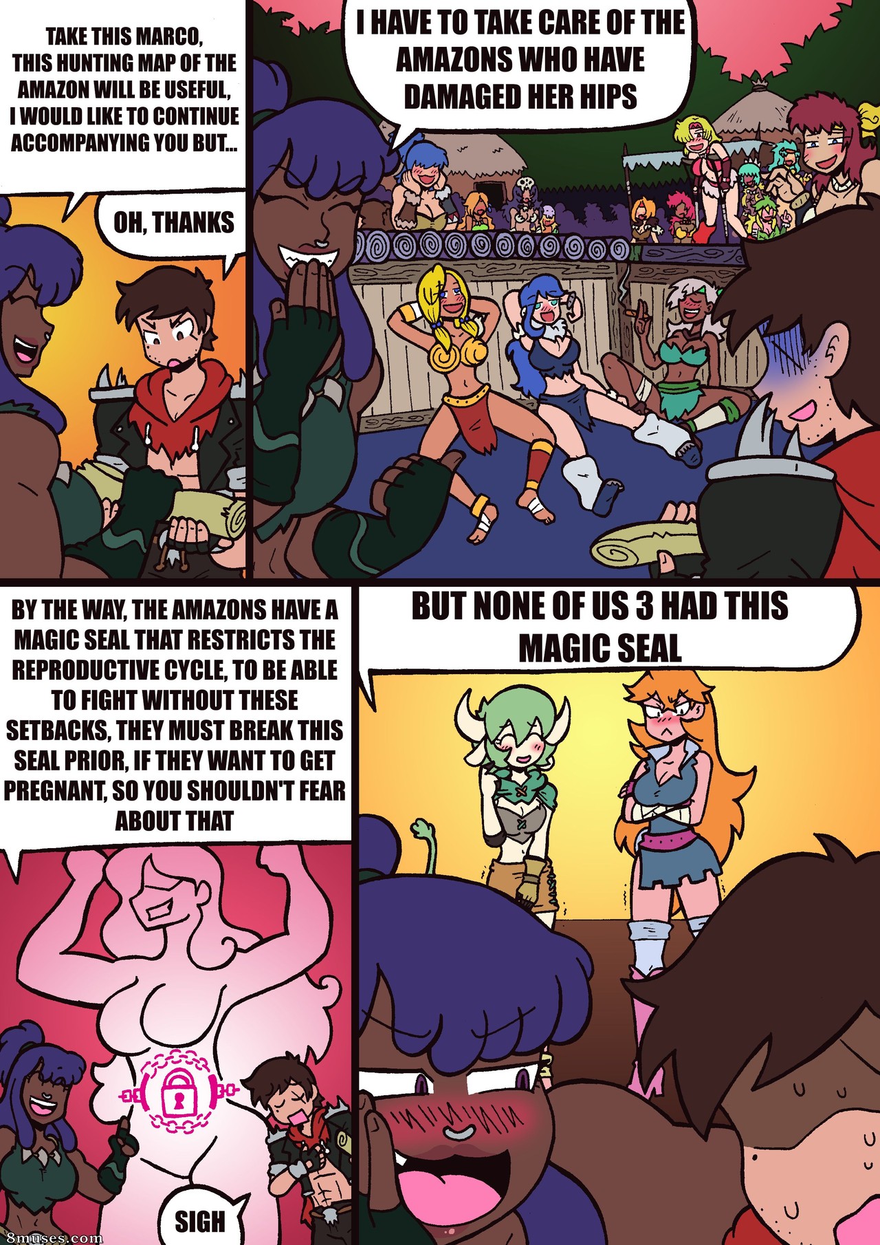 Malandra Parodias - Marco Harem Neverzone World - Page 21