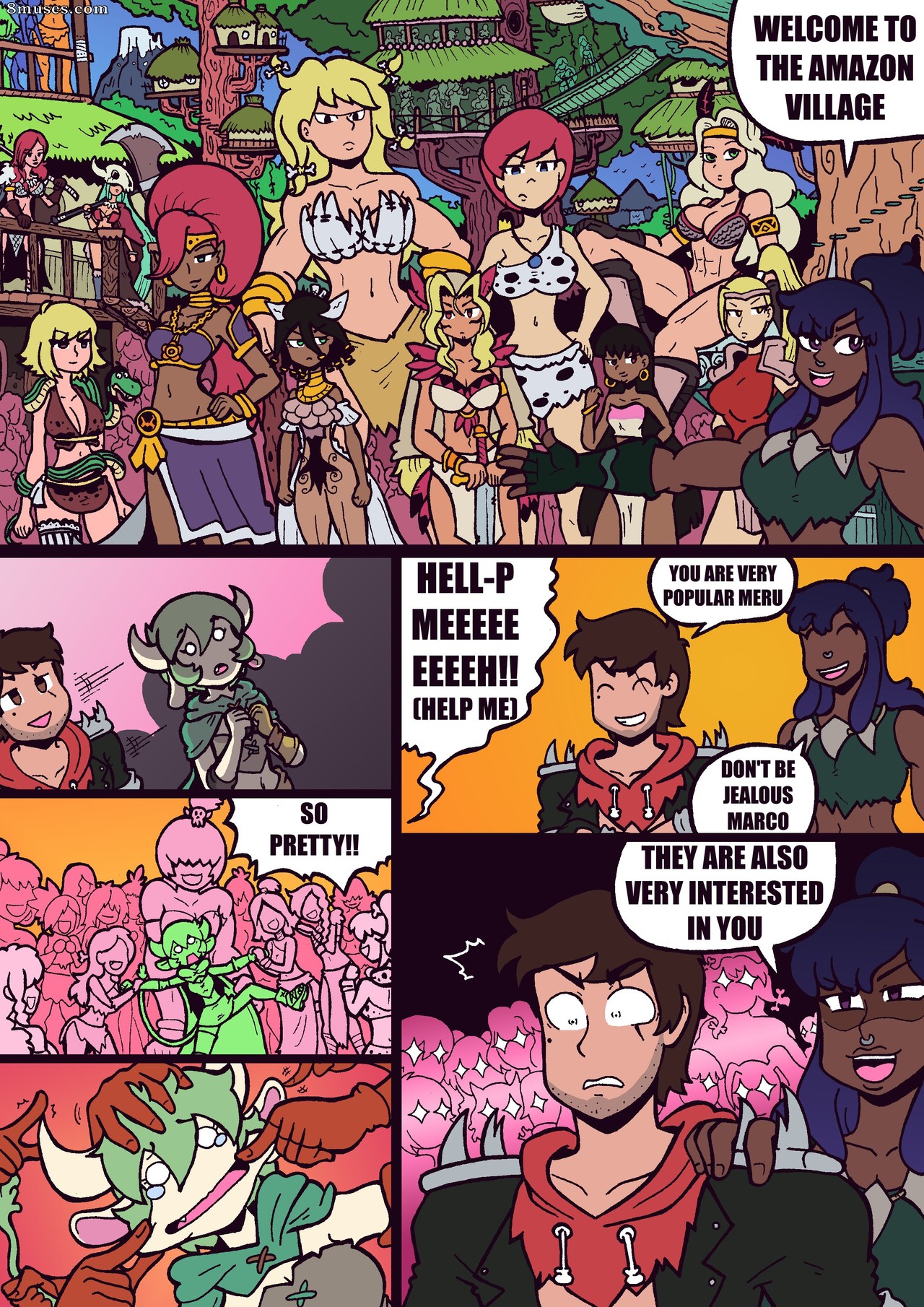 Malandra Parodias - Marco Harem Neverzone World - Page 9