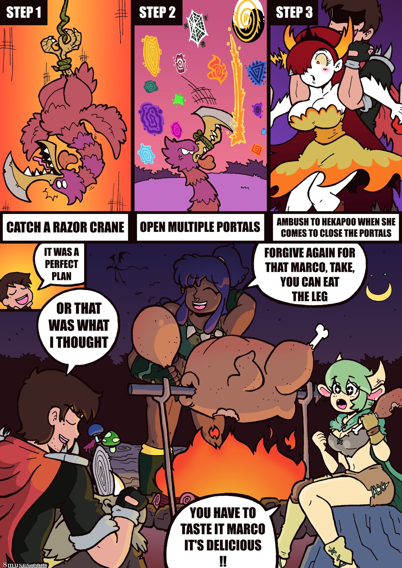 Malandra Parodias - Marco Harem Neverzone World - Page 8