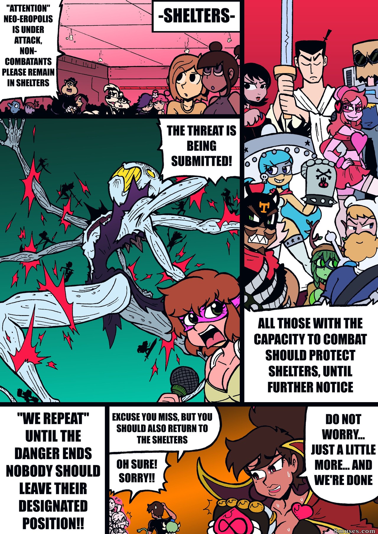 Malandra Parodias - Marco Harem Neverzone World - Page 78