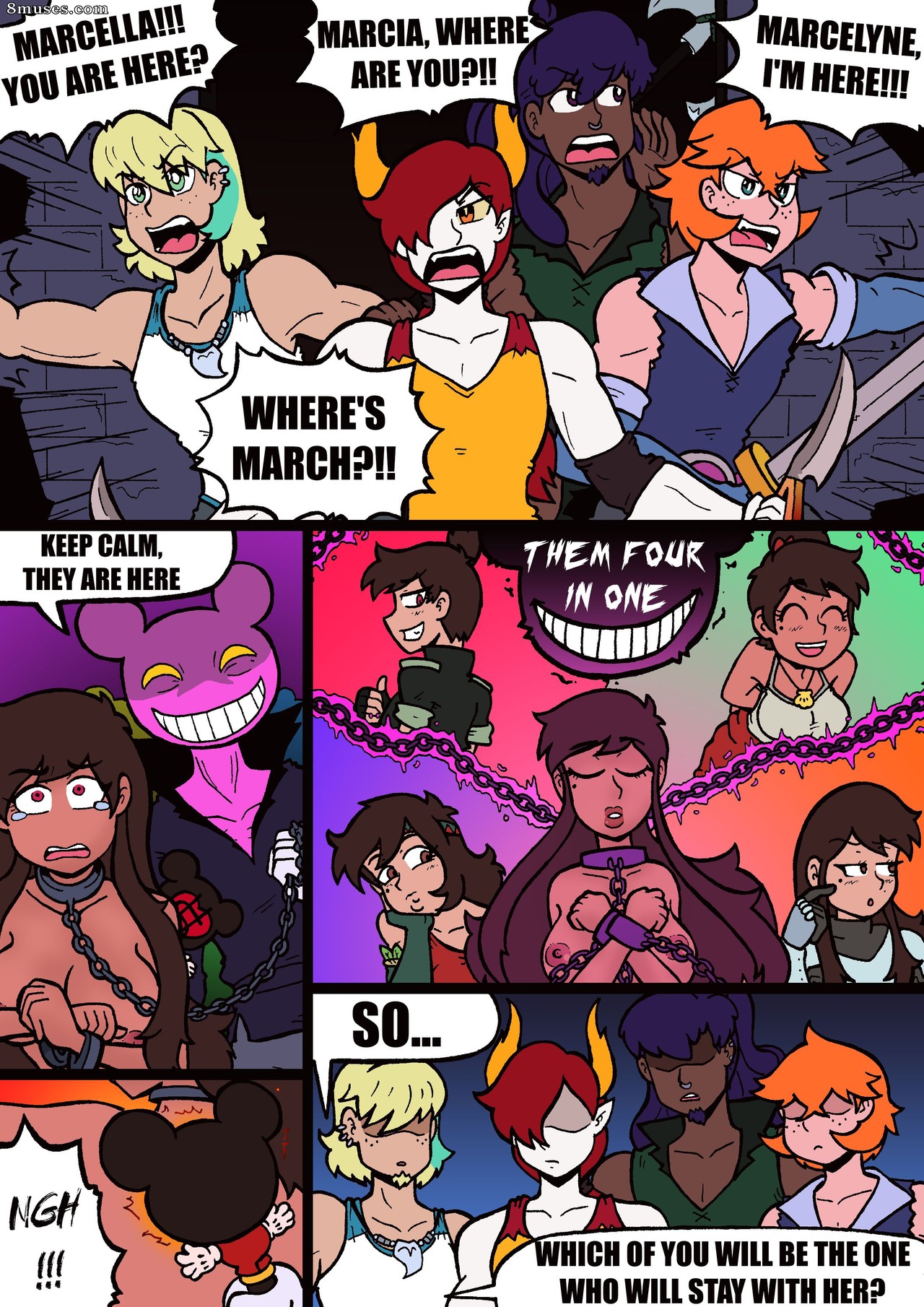 Malandra Parodias - Marco Harem Neverzone World - Page 84