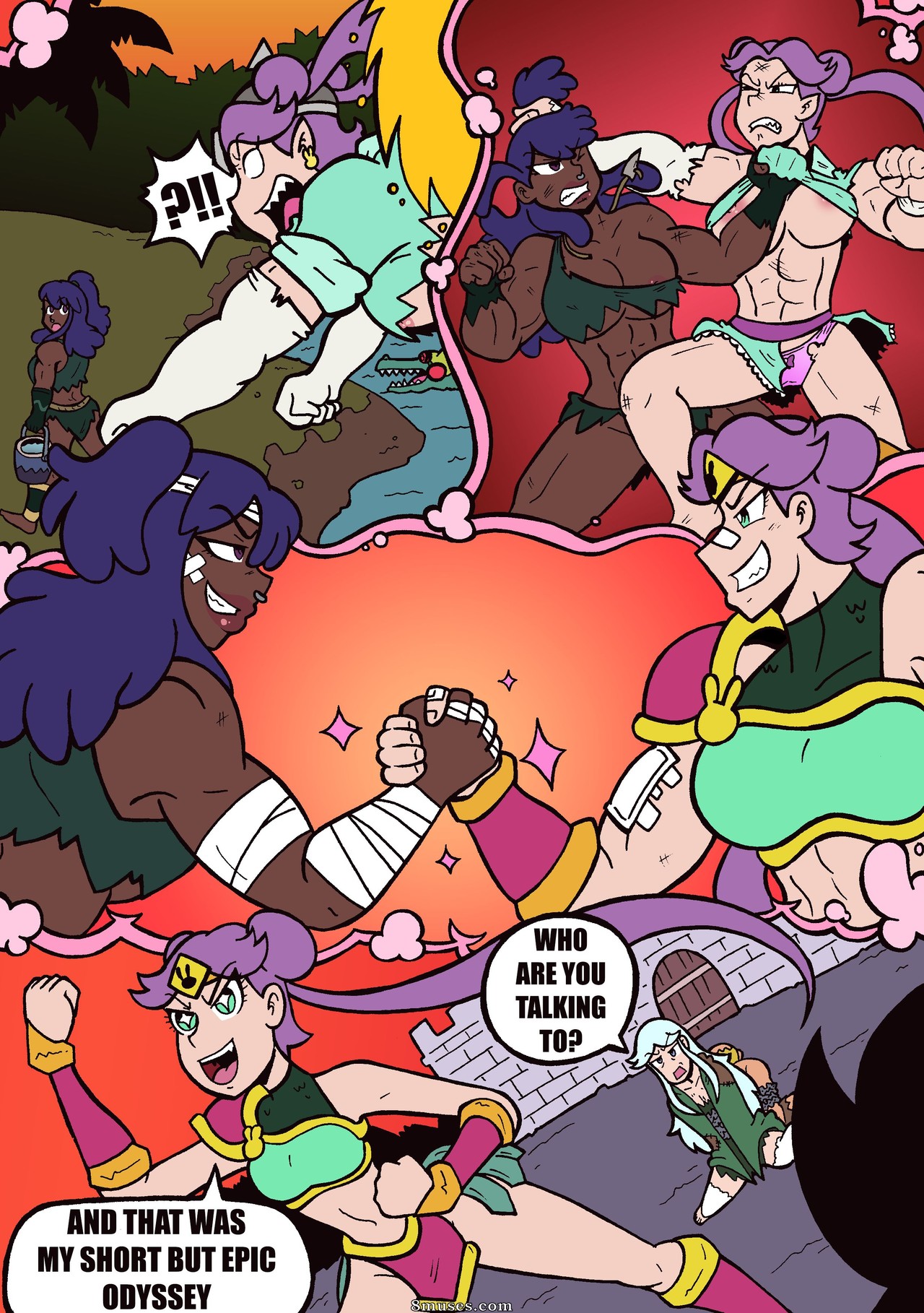 Malandra Parodias - Marco Harem Neverzone World - Page 43