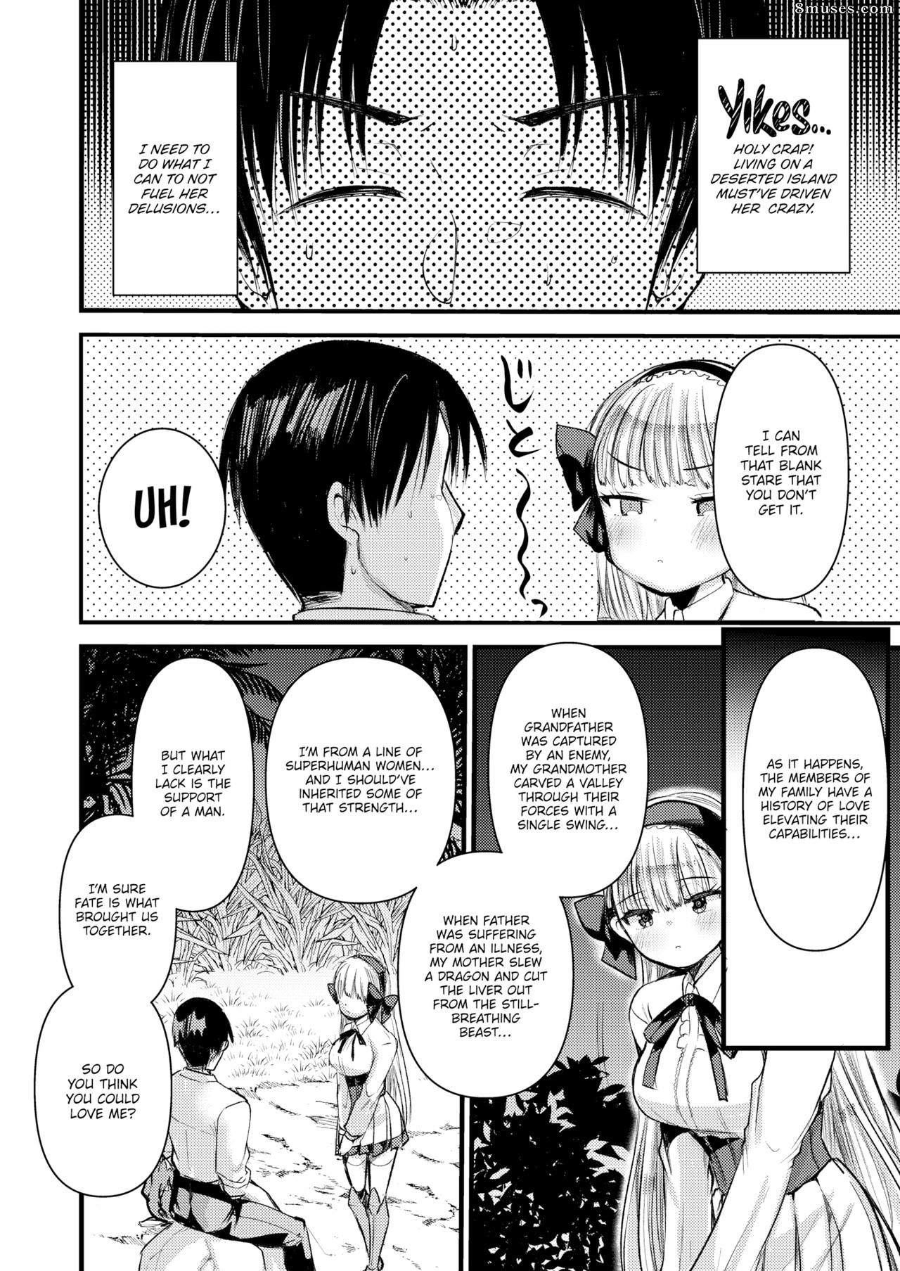 Page 6 |  Fakku-Comics/Kameyoshi-Ichiko/Laid-Back-Deserted-Island-Life-With-a-Level-1-Princess- Knight-Episode-4 | 8muses - Sex Comics