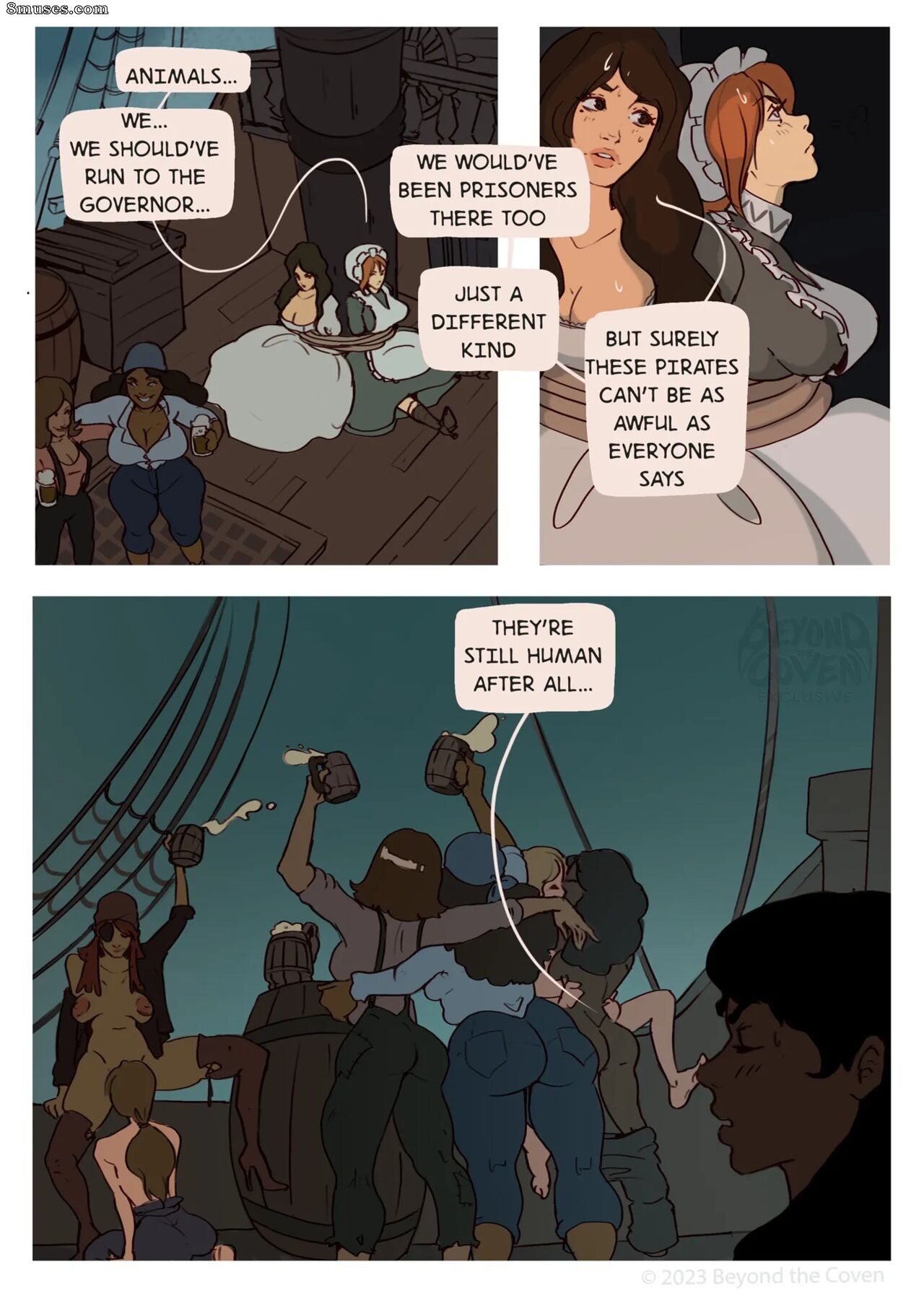 Hornyx Comics - Vampirates of the Caribbean - Page 5