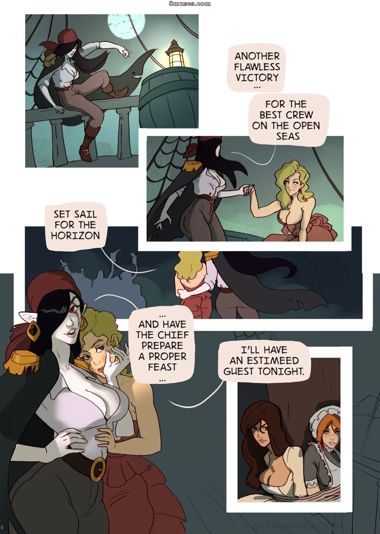 Hornyx Comics - Vampirates of the Caribbean - Page 6