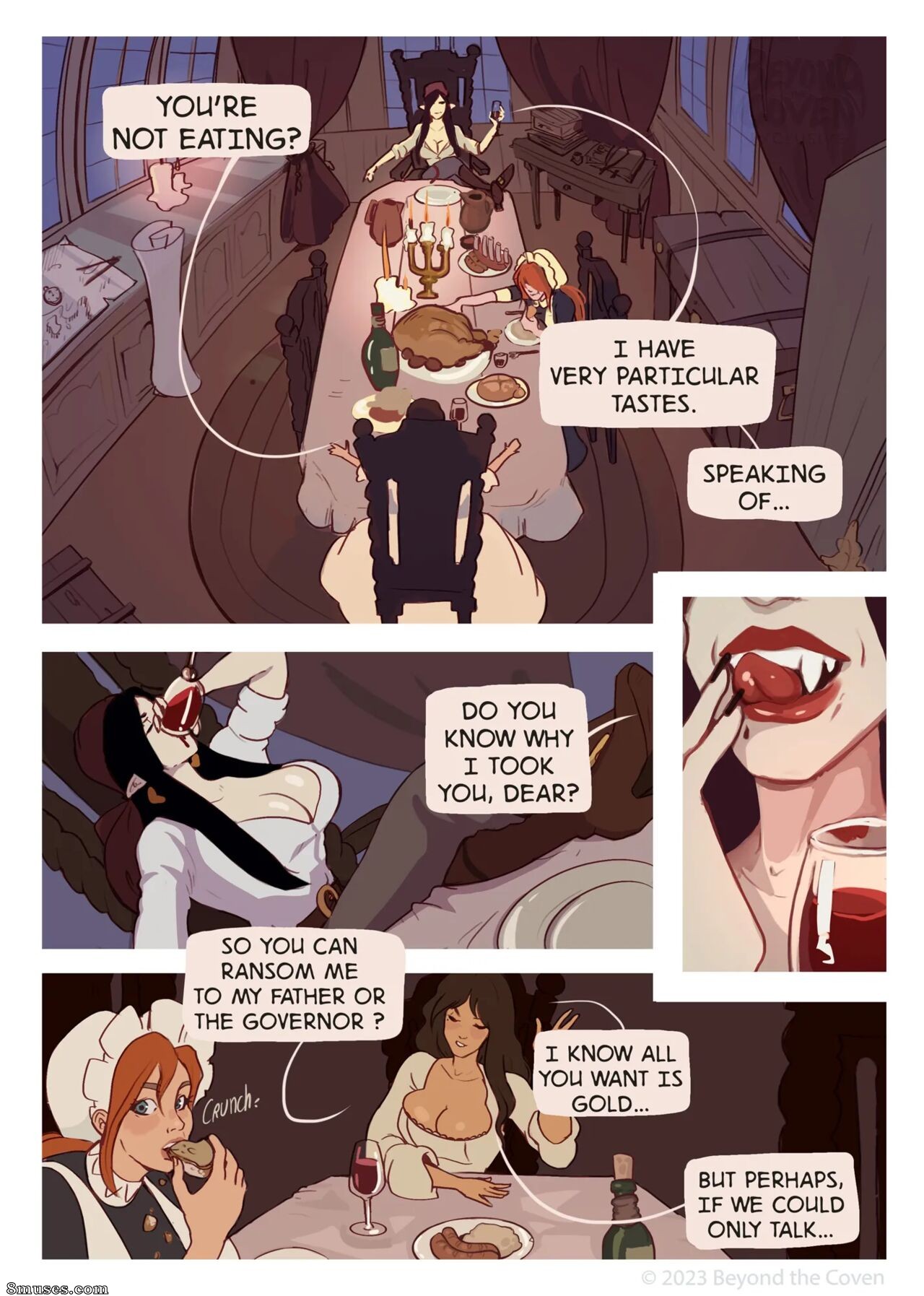 Hornyx Comics - Vampirates of the Caribbean - Page 7