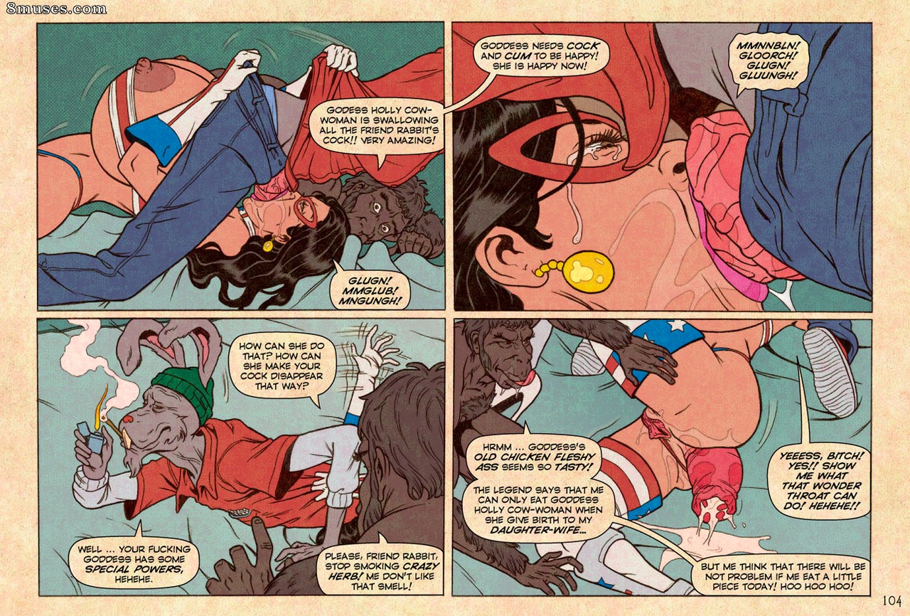 SuperHeroineComixxx - The Private Life and Secrets of Major Wonder - Page 104