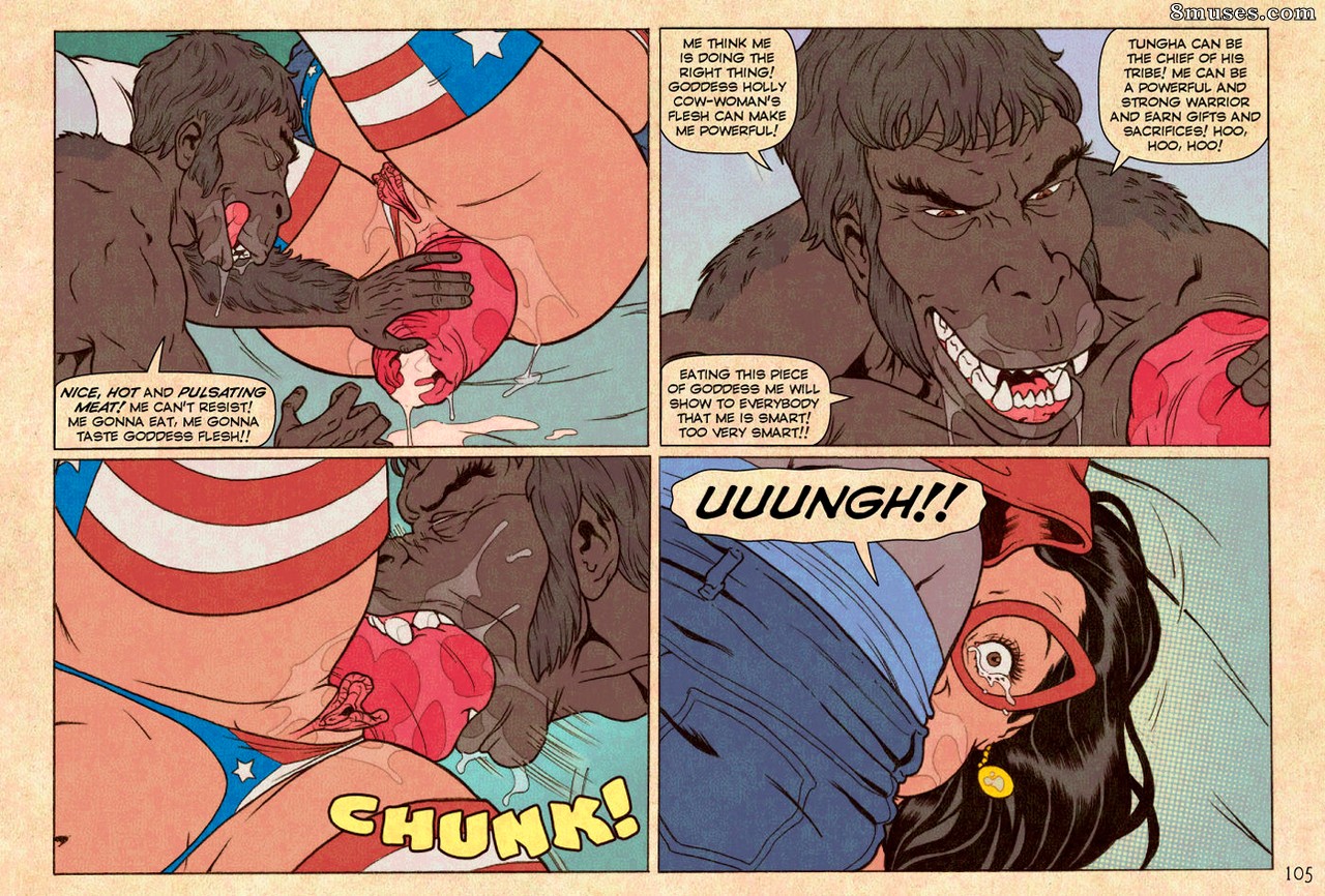 SuperHeroineComixxx - The Private Life and Secrets of Major Wonder - Page 105