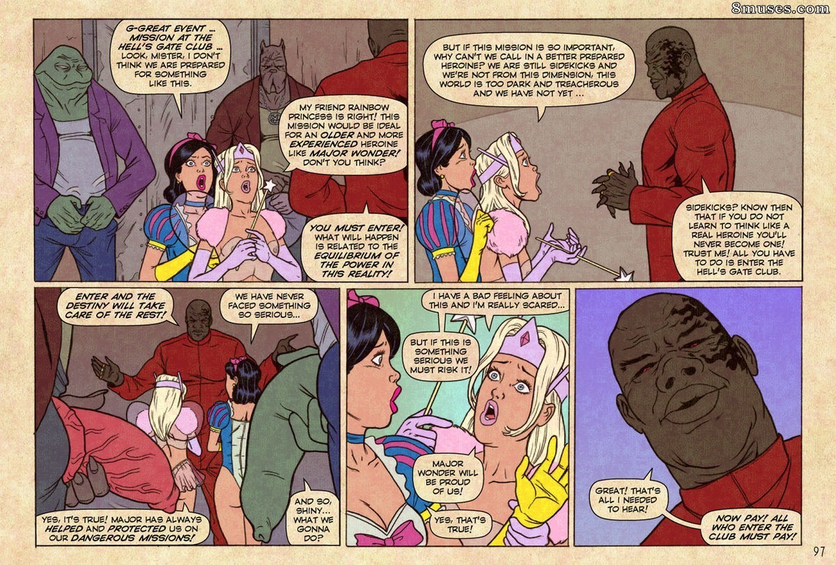 Page 97 | SuperHeroineComixxx/The-Private-Life-and-Secrets-of-Major-Wonder  | 8muses - Sex Comics