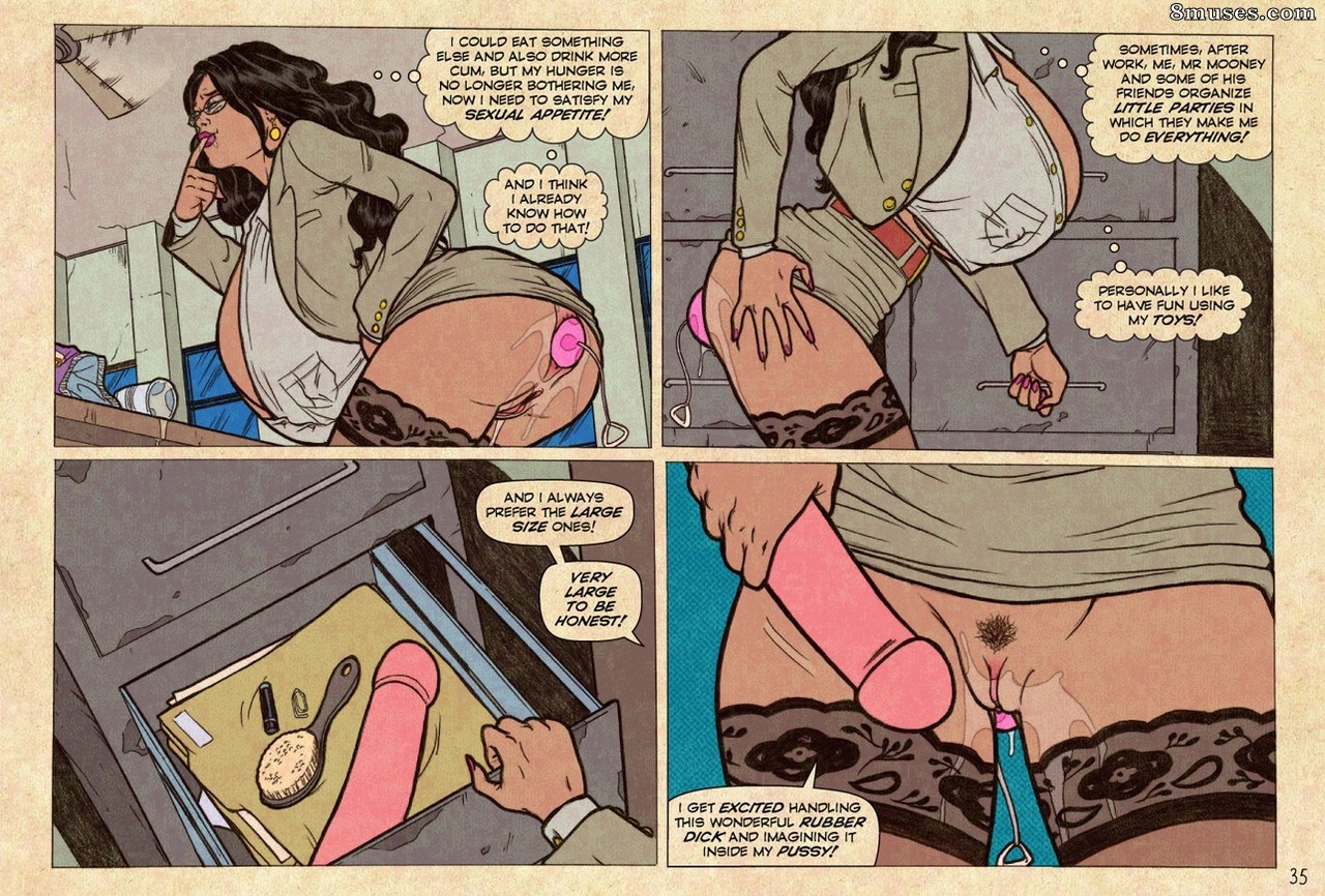SuperHeroineComixxx - The Private Life and Secrets of Major Wonder - Page 35