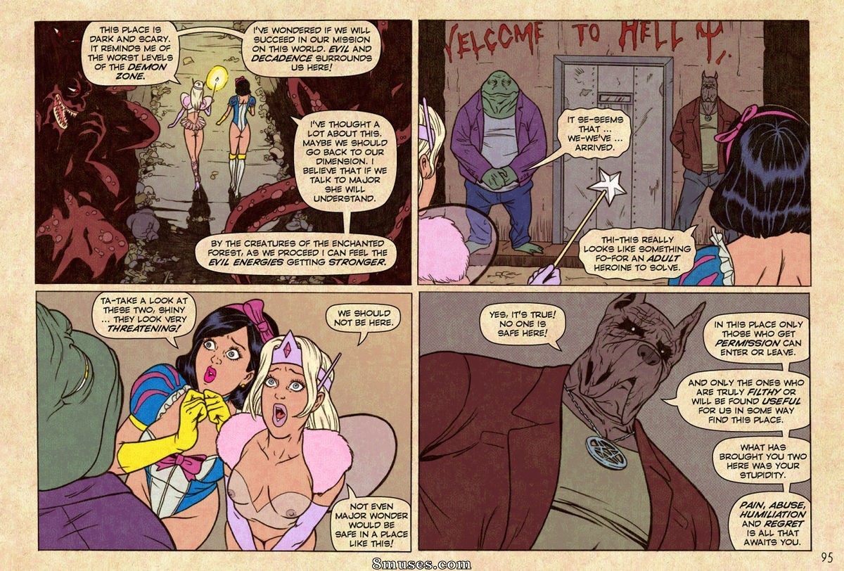 SuperHeroineComixxx - The Private Life and Secrets of Major Wonder - Page 95