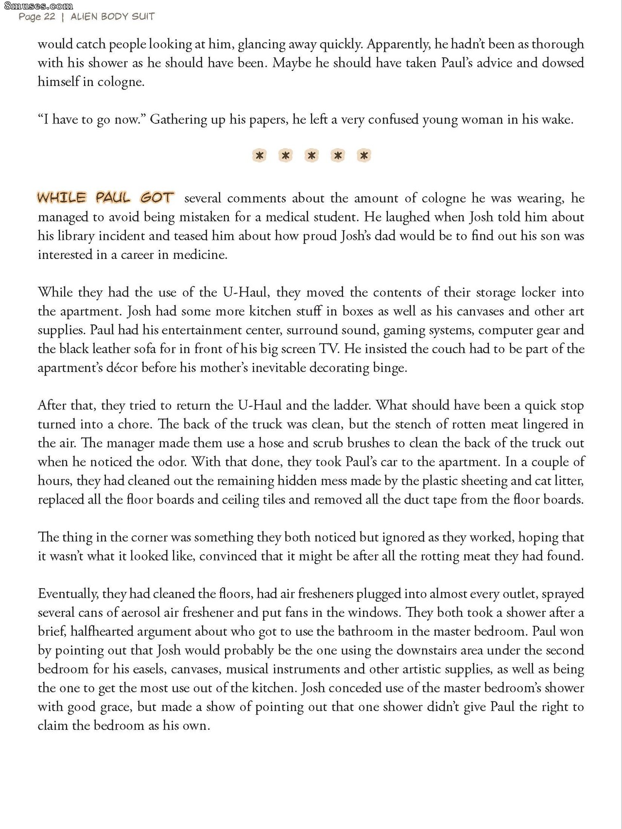 Sturkwurk - Alien Body Suit - Under Her Skin - Page 22