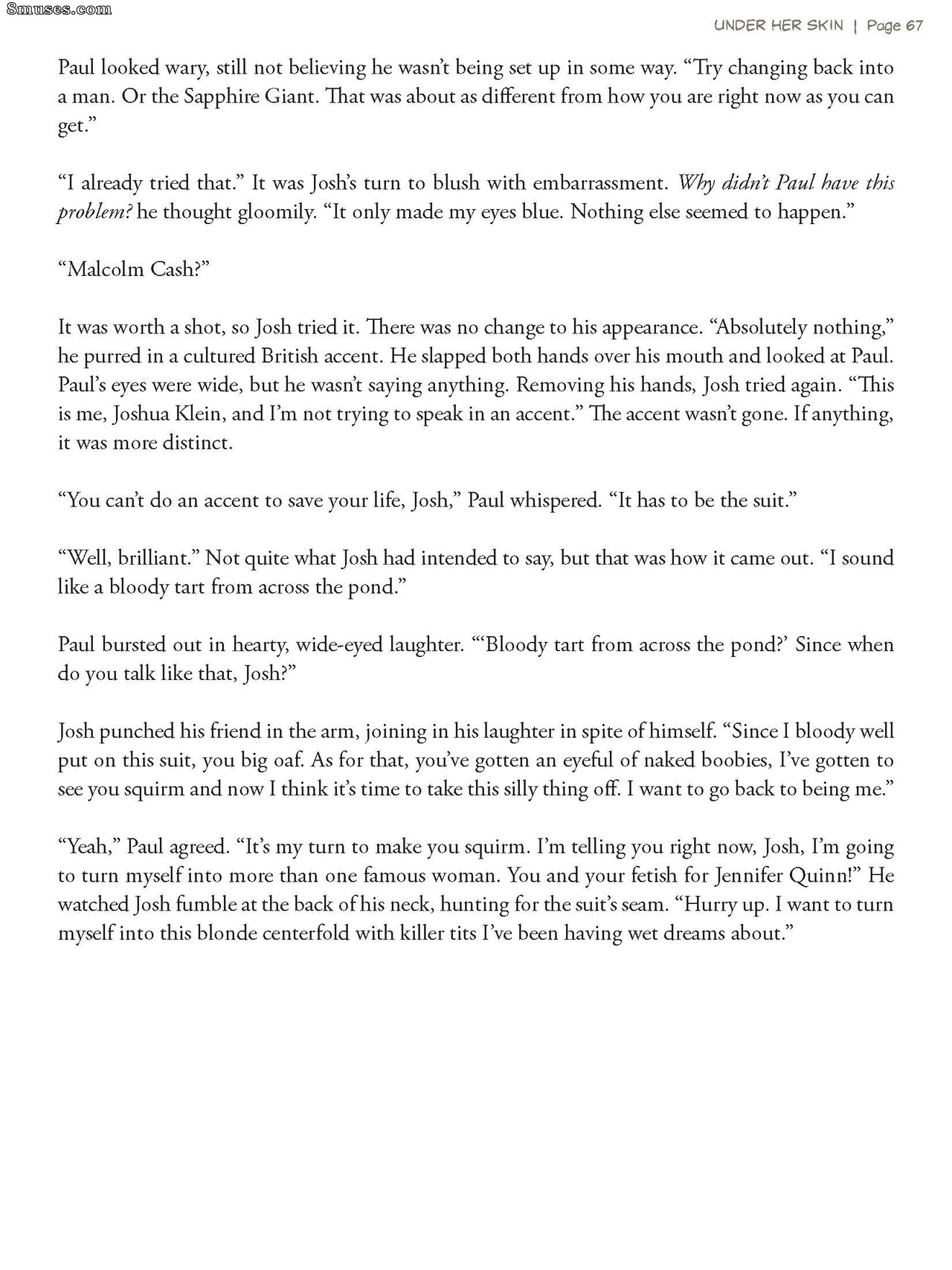Sturkwurk - Alien Body Suit - Under Her Skin - Page 67
