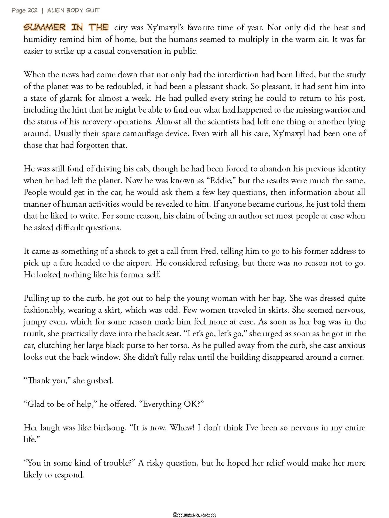 Sturkwurk - Alien Body Suit - Under Her Skin - Page 202