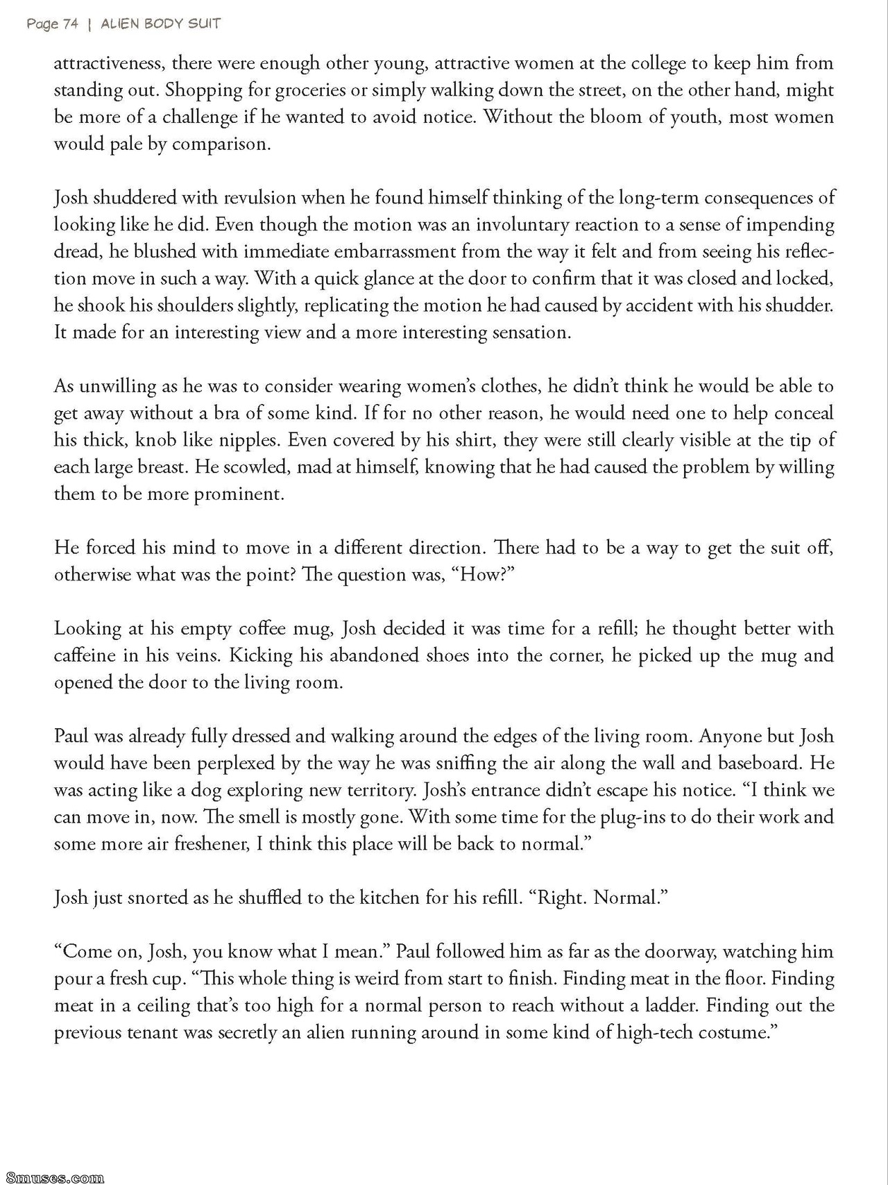 Sturkwurk - Alien Body Suit - Under Her Skin - Page 74