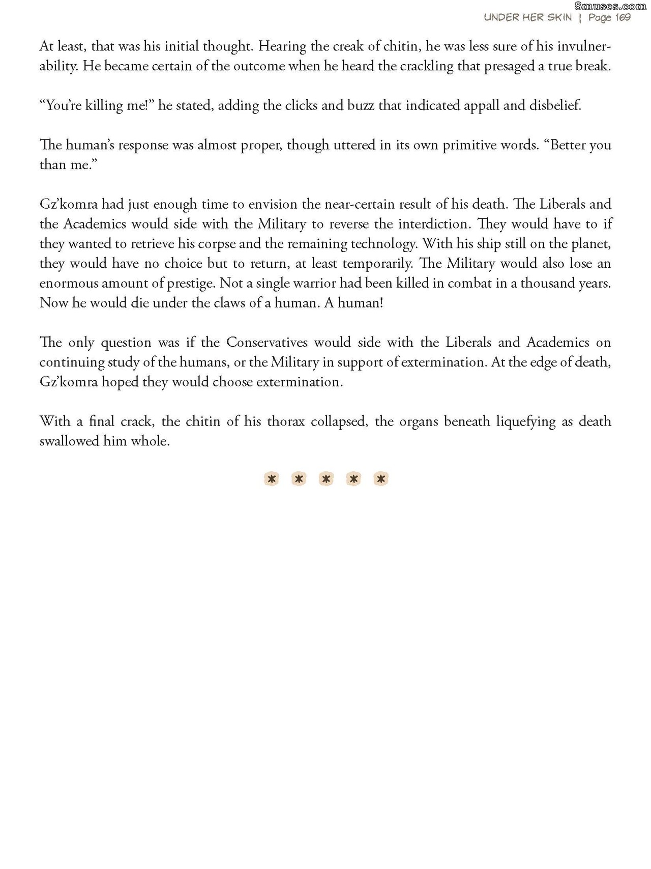 Sturkwurk - Alien Body Suit - Under Her Skin - Page 169
