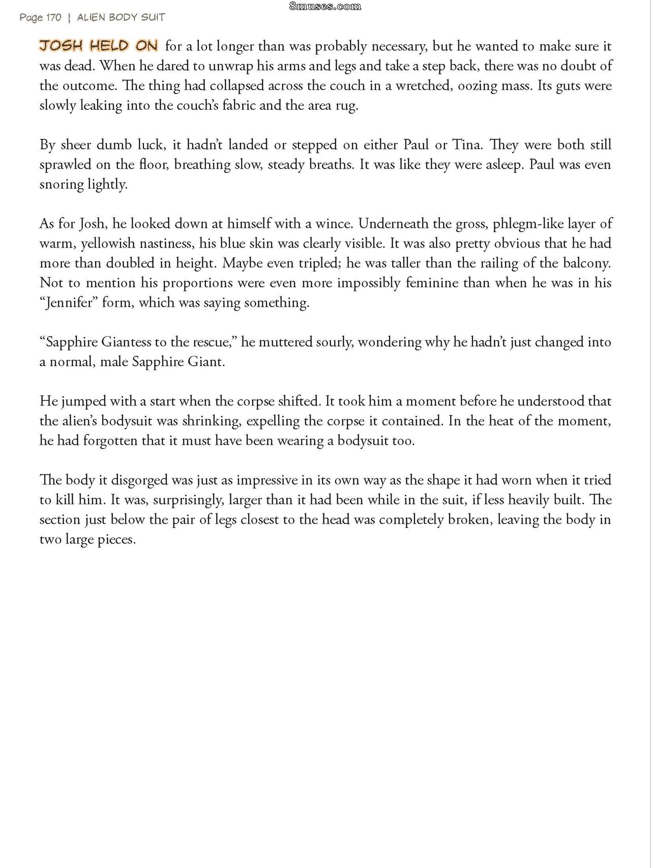 Sturkwurk - Alien Body Suit - Under Her Skin - Page 170