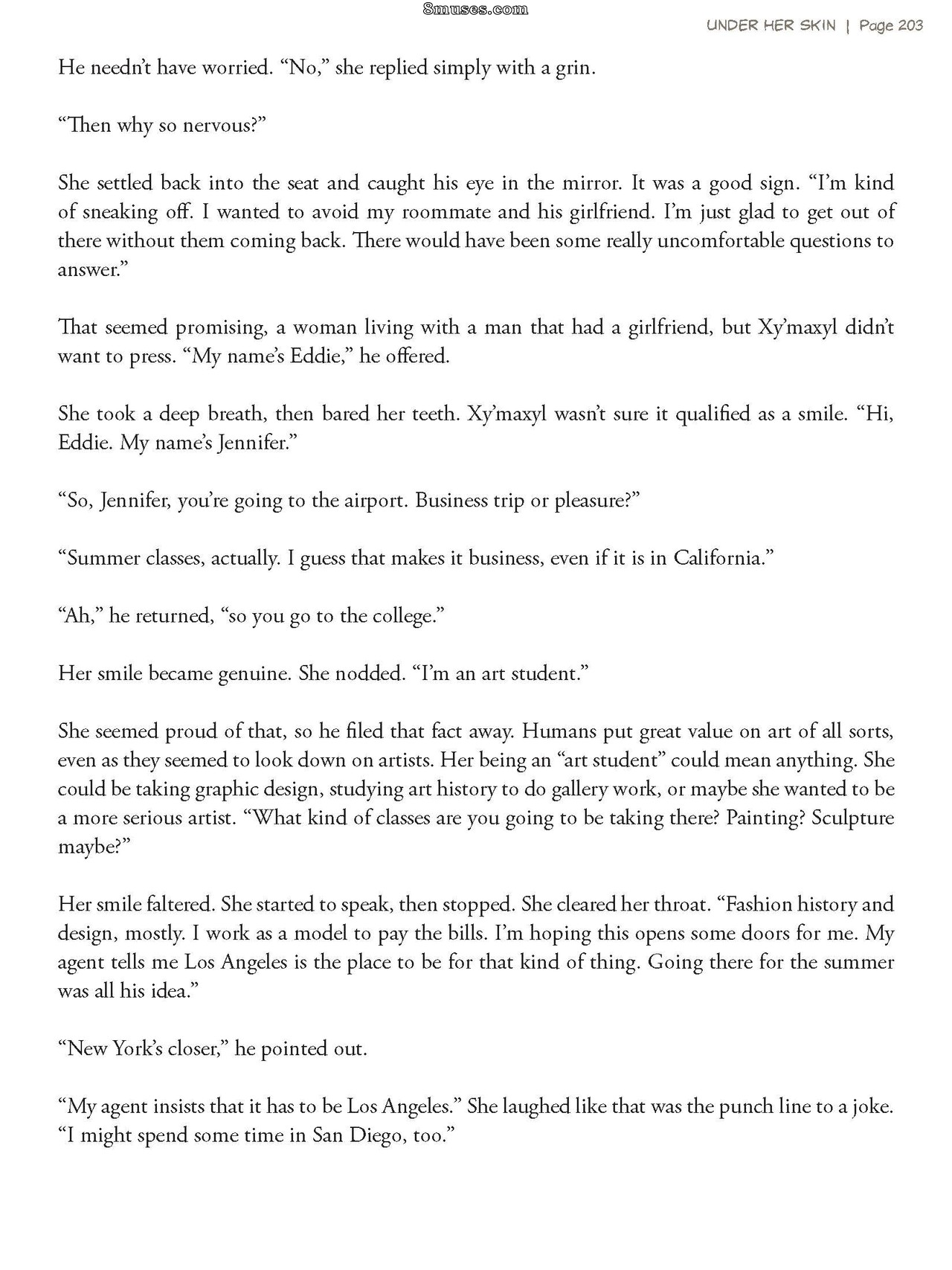 Sturkwurk - Alien Body Suit - Under Her Skin - Page 203